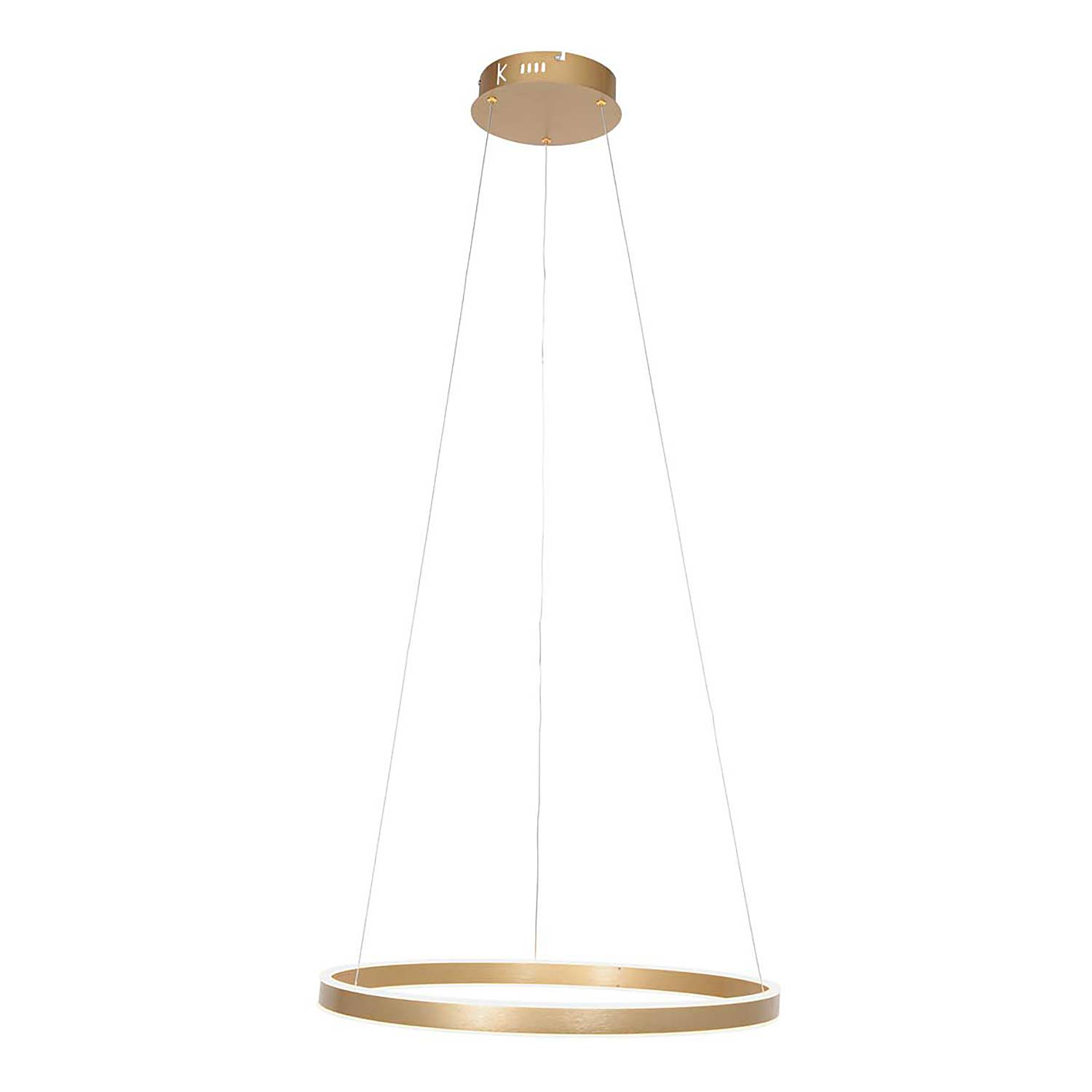 Ringlux Pendelleuchte Aluminium Gold 30 cm