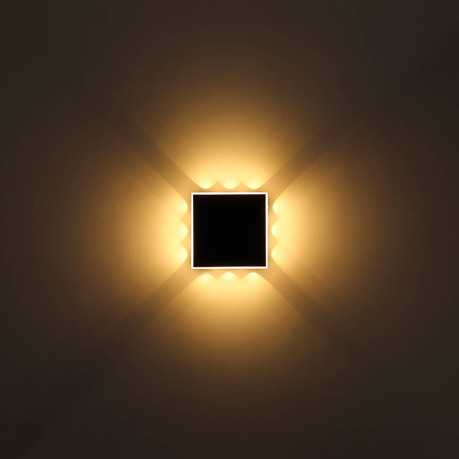Saidy Wall Lamp Iron Acrylic Glass 1-light