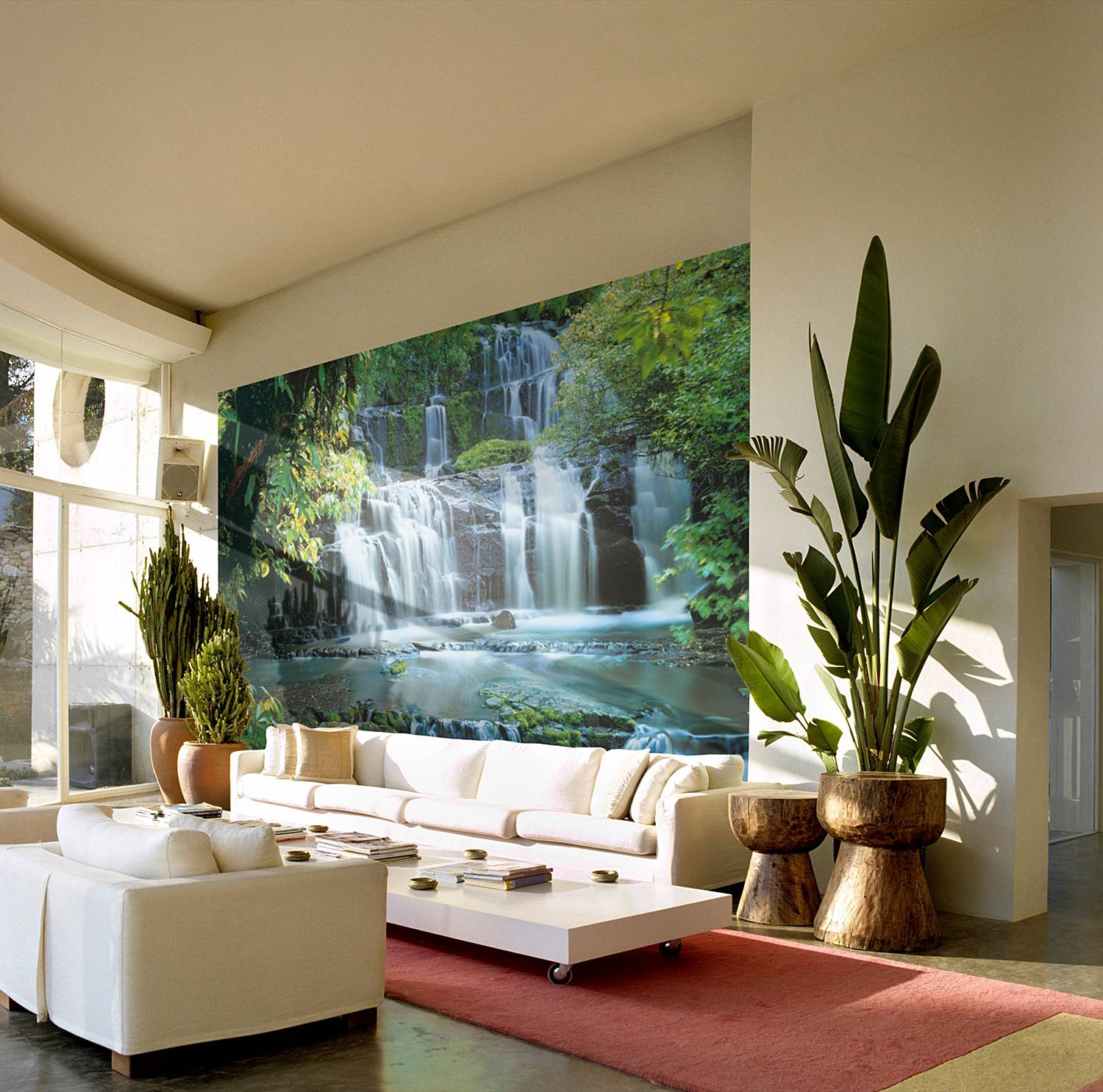 Fototapete Pura Kaunui Falls Spezial-Fototapetenpapier