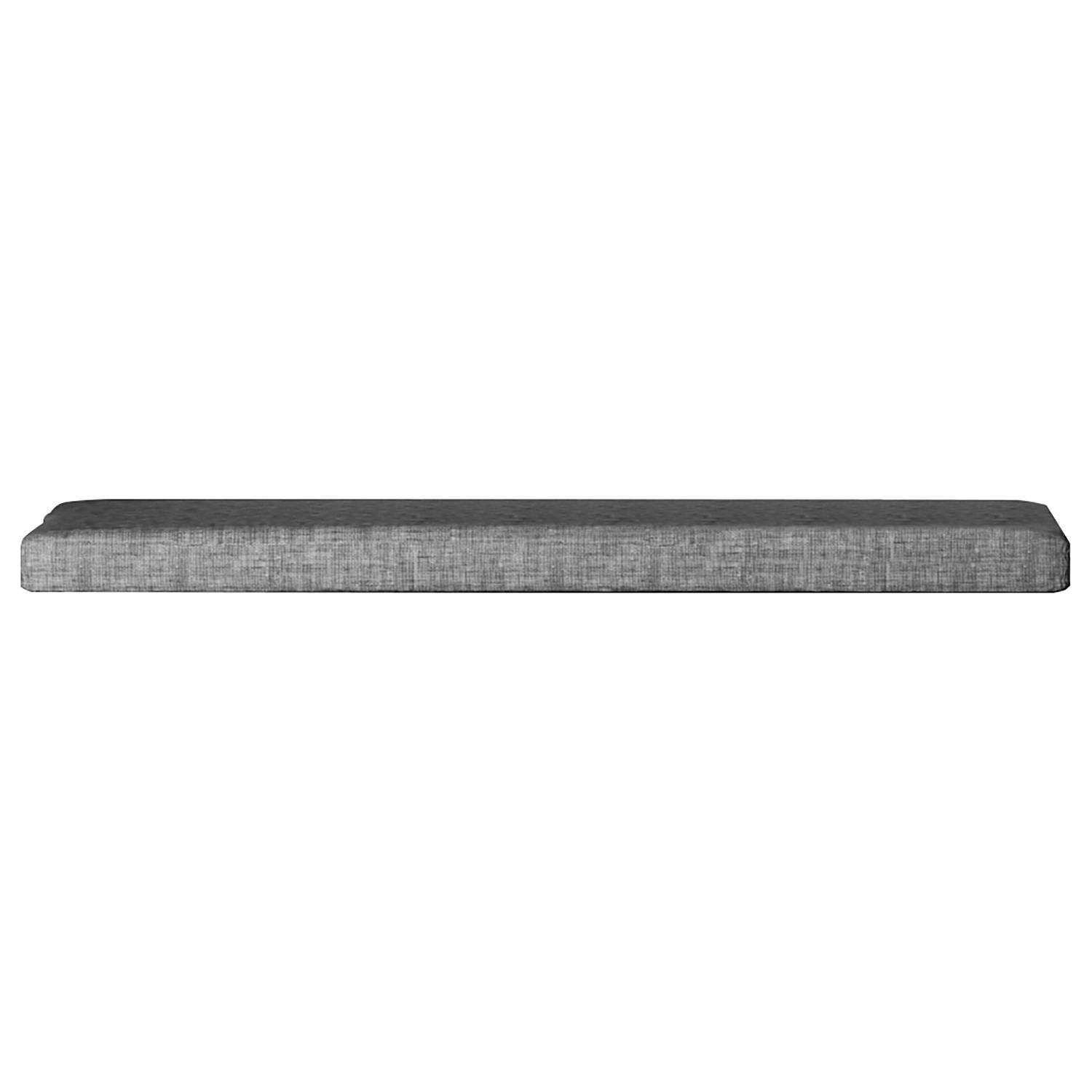 Seat cushion Campillo woven fabric grey