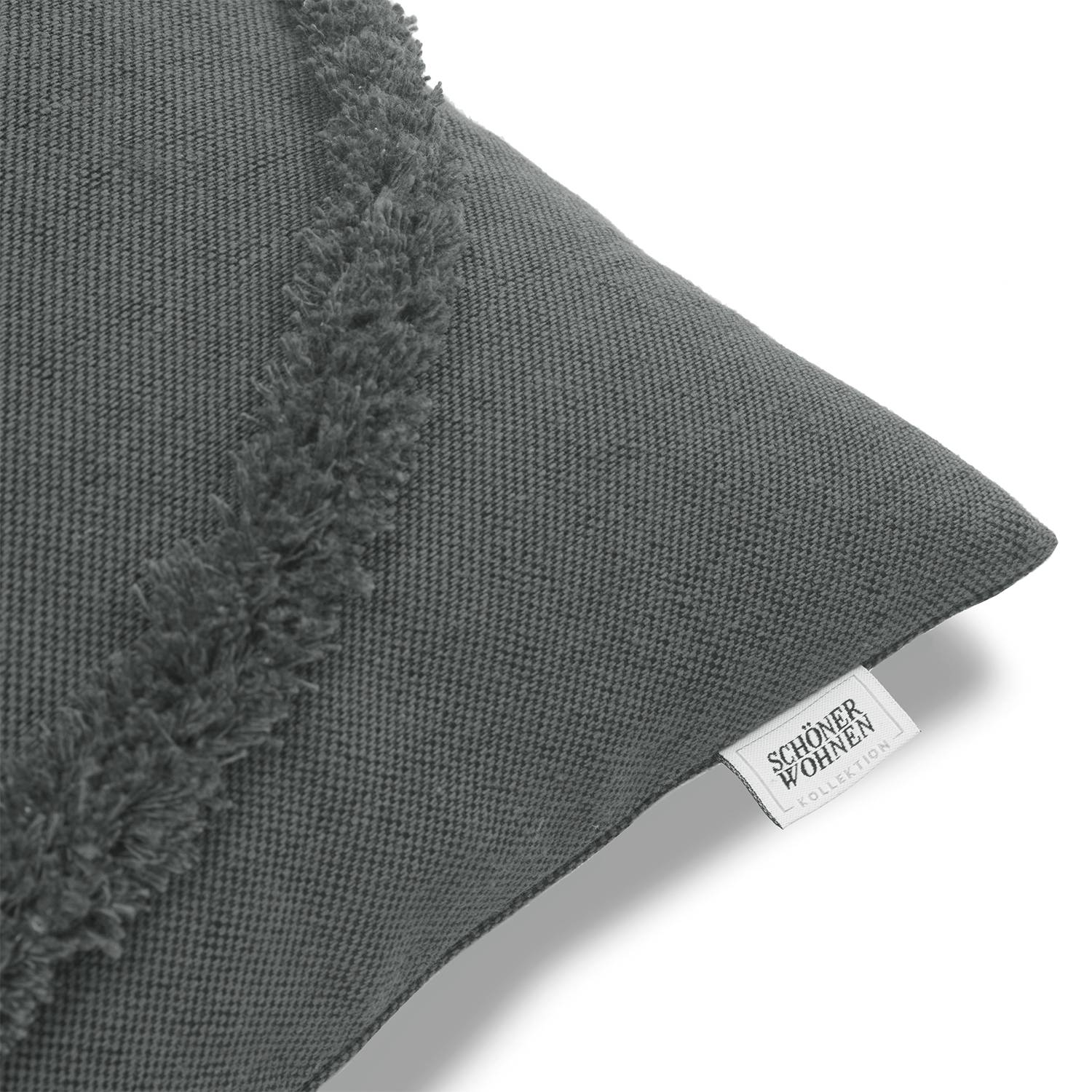 Pillowcase Join Cotton Grey
