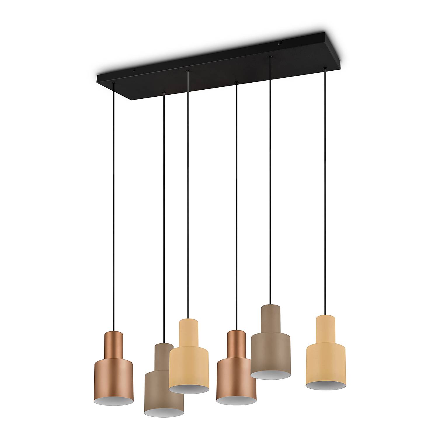 Pendant light Agudo Iron Number of flames: 6