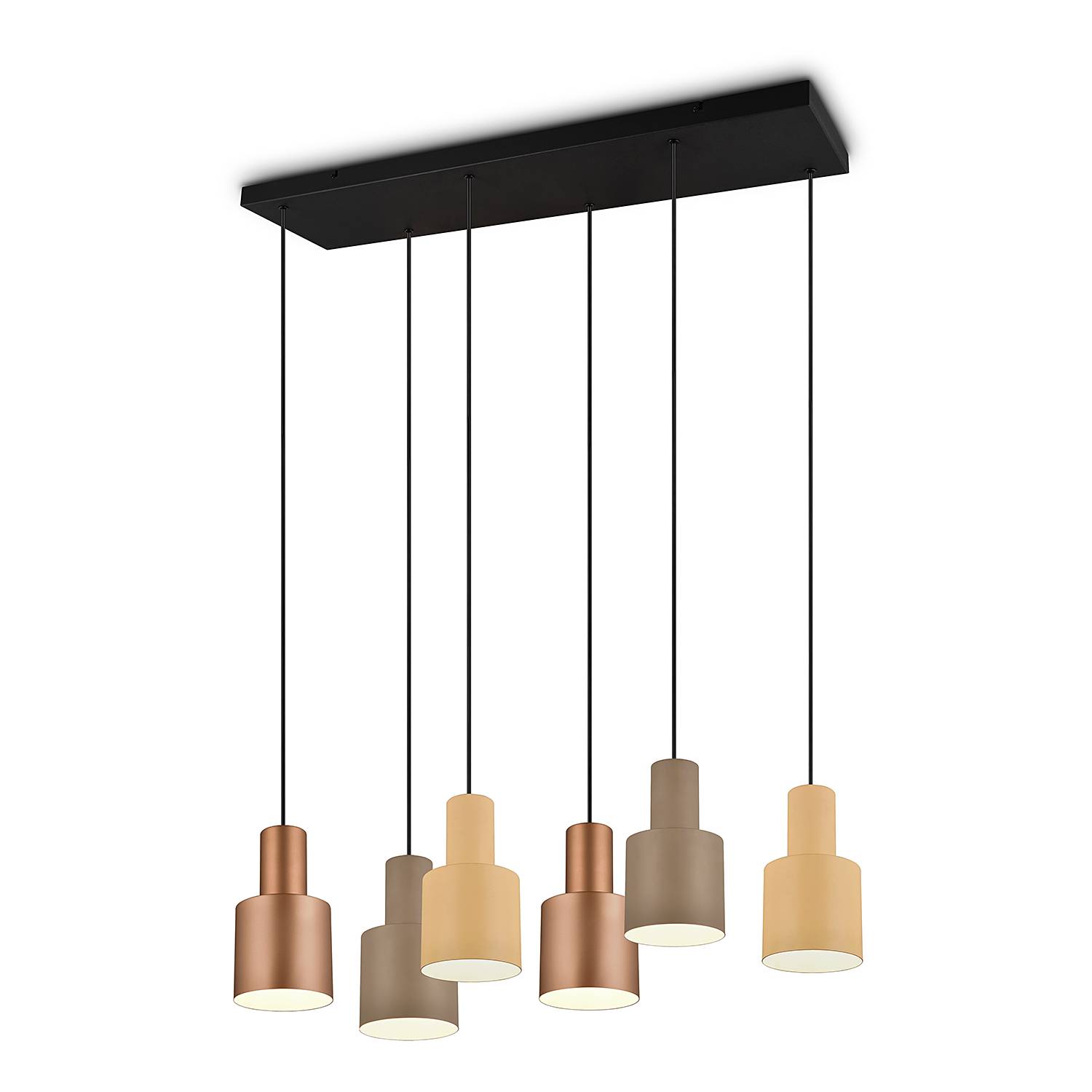 Pendant light Agudo Iron Number of flames: 6