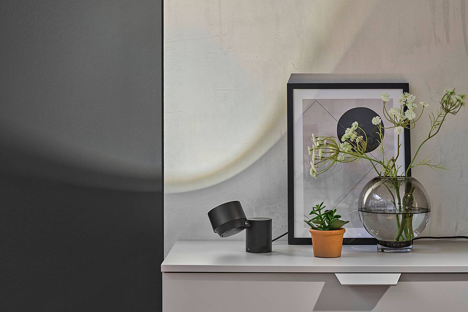 Wall lamp Puric Pane ZB Aluminum Black