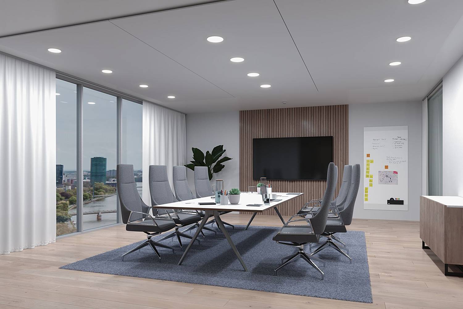 Ceiling light Veluna Round White Ø 20cm