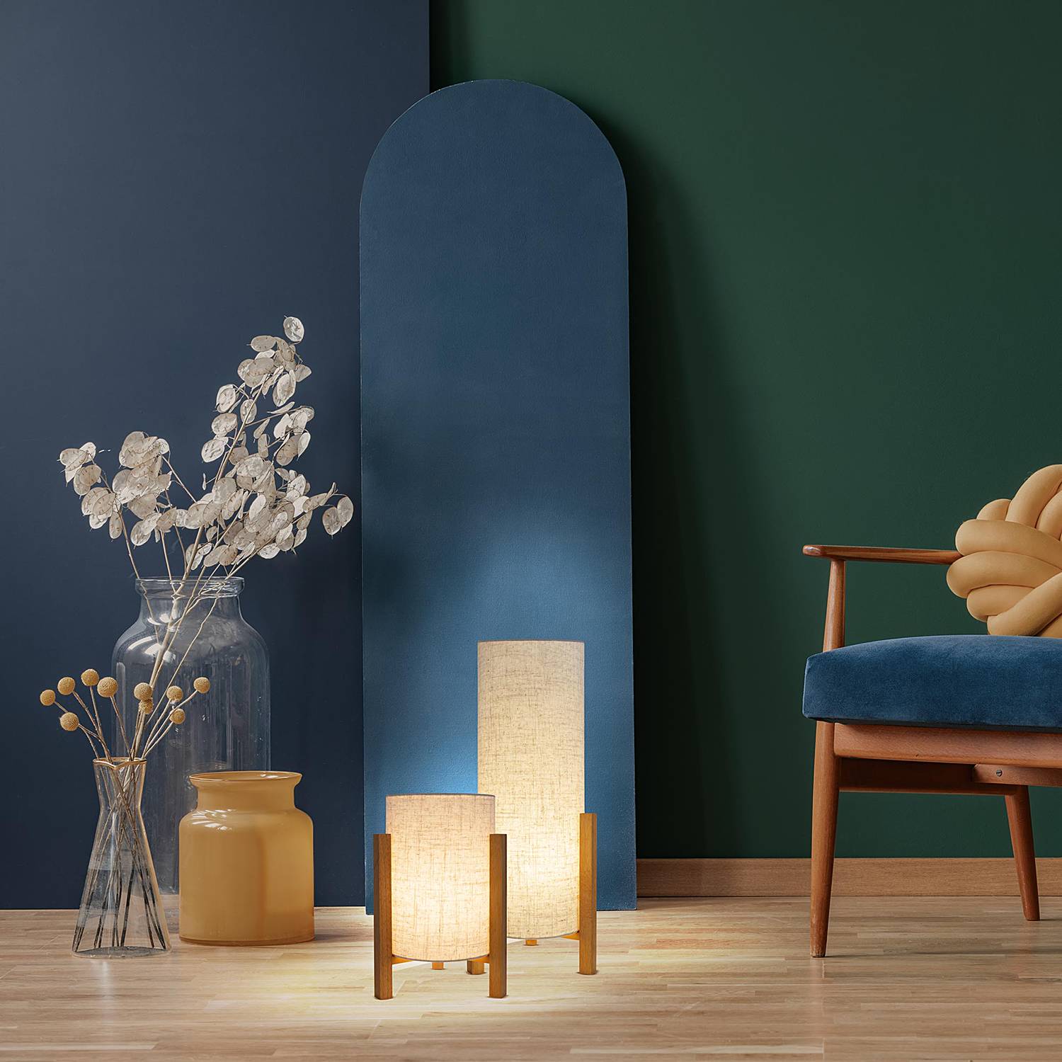 Matilda Table Lamp Blended Fabric 1-light
