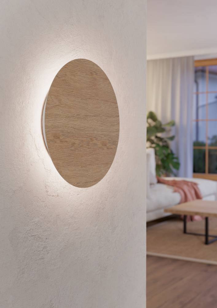 Alamilo LED wall light steel 1-bulb