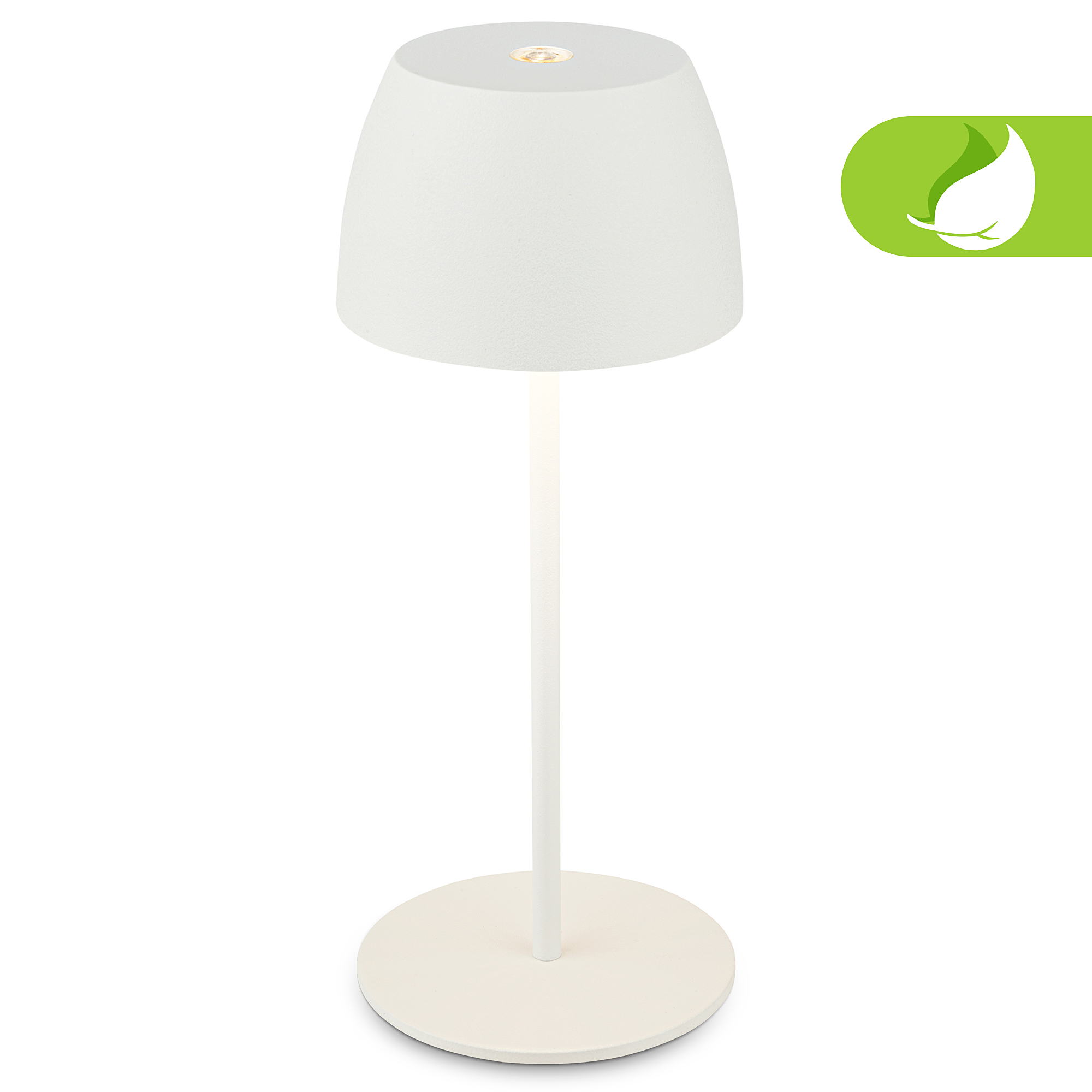 LED Battery Table Lamp Serina Mini Type A White