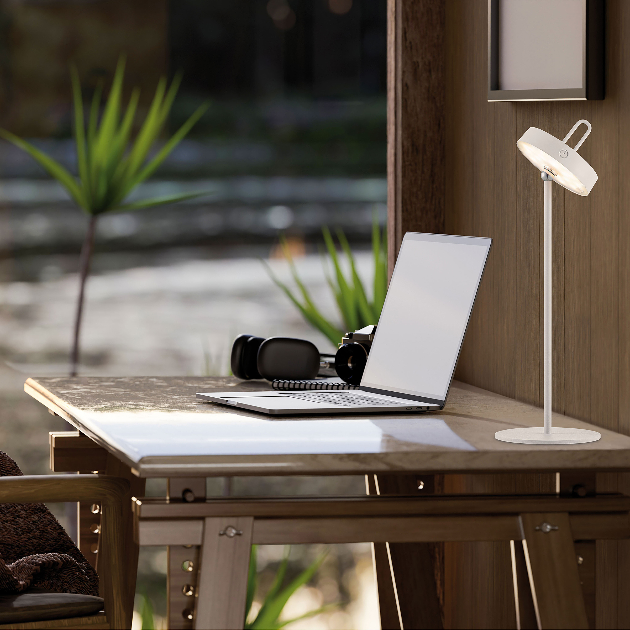 Amag LED Table Lamp Iron White 1-flame