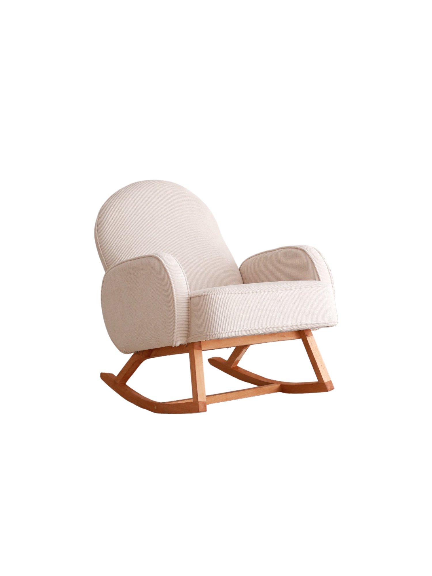 Yoko Armchair Velvet White