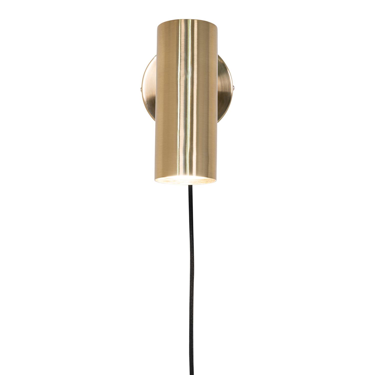 Wall lamp Paris Steel 1-light Gold