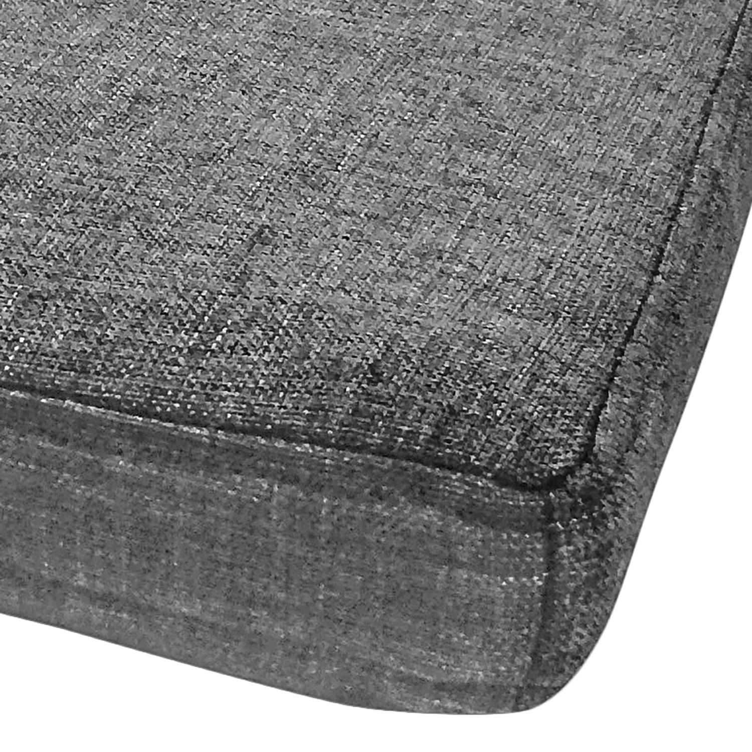 Amanda Seat cushion Web fabric Gray