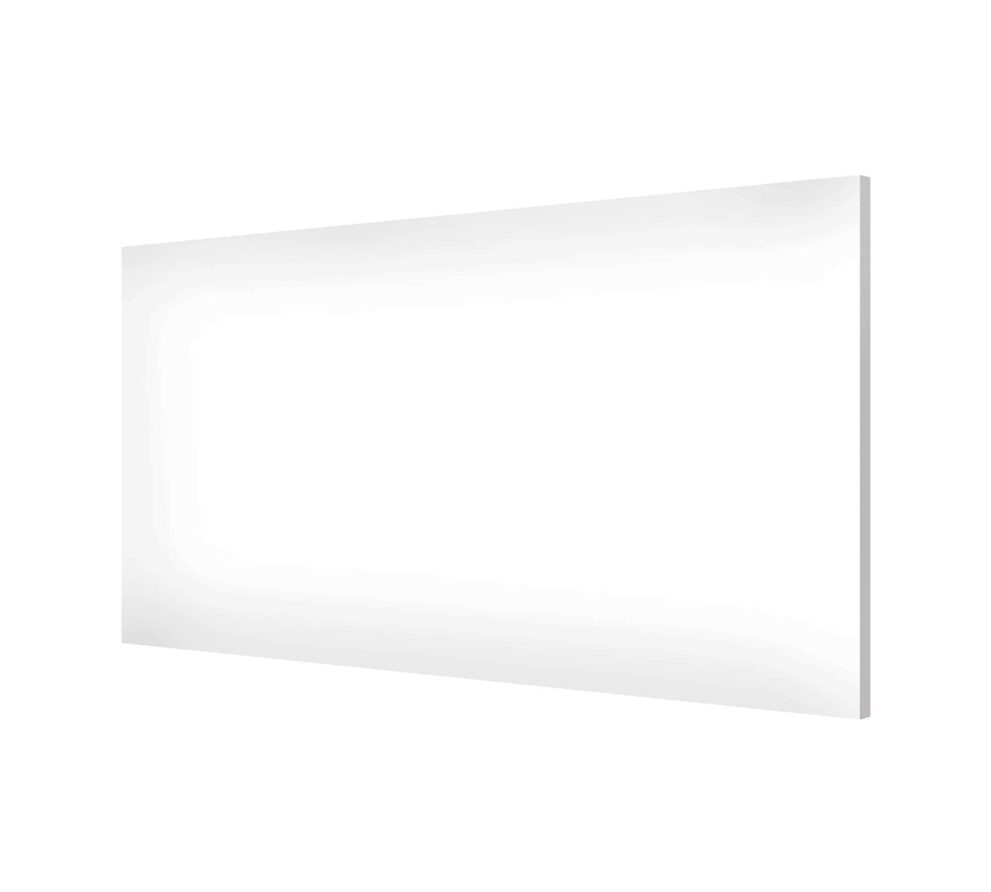 Magnettafel Stahl mit Aufhängeösen Weiß