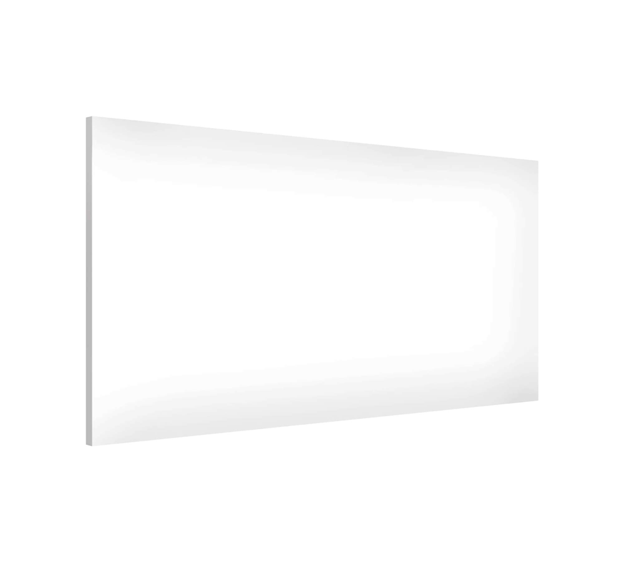 Magnettafel Stahl mit Aufhängeösen Weiß