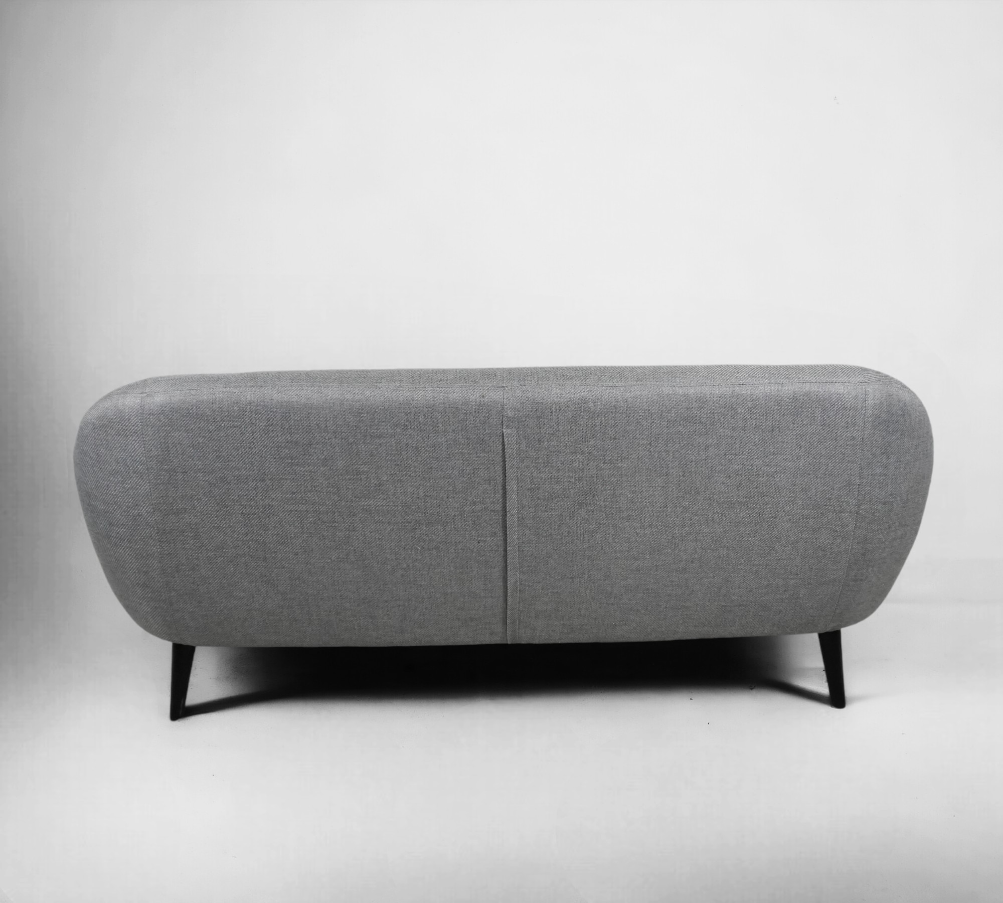Ritchie Sofa 3-seater Chesterfield-style Pearl Grey