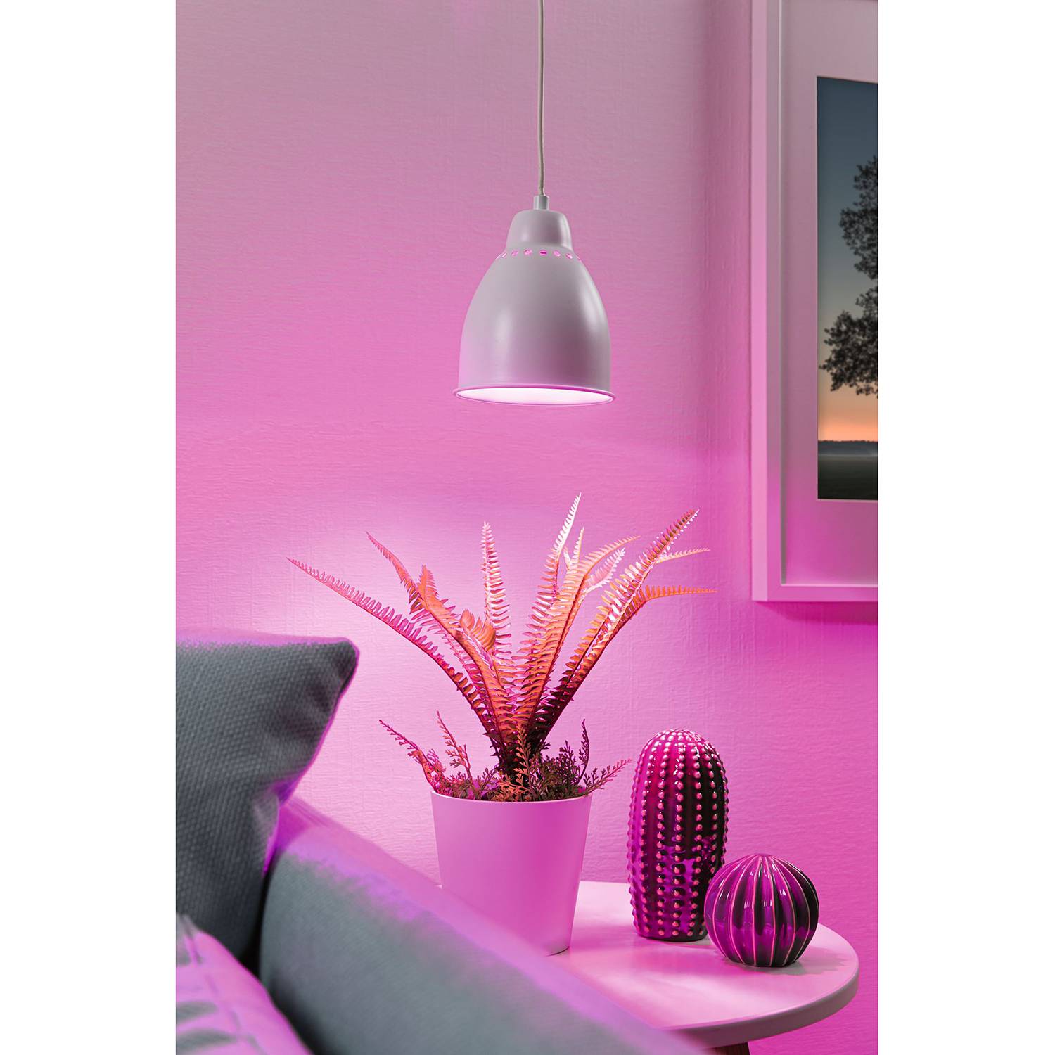 Hilla I Pendant Lamp Aluminum White 1-light