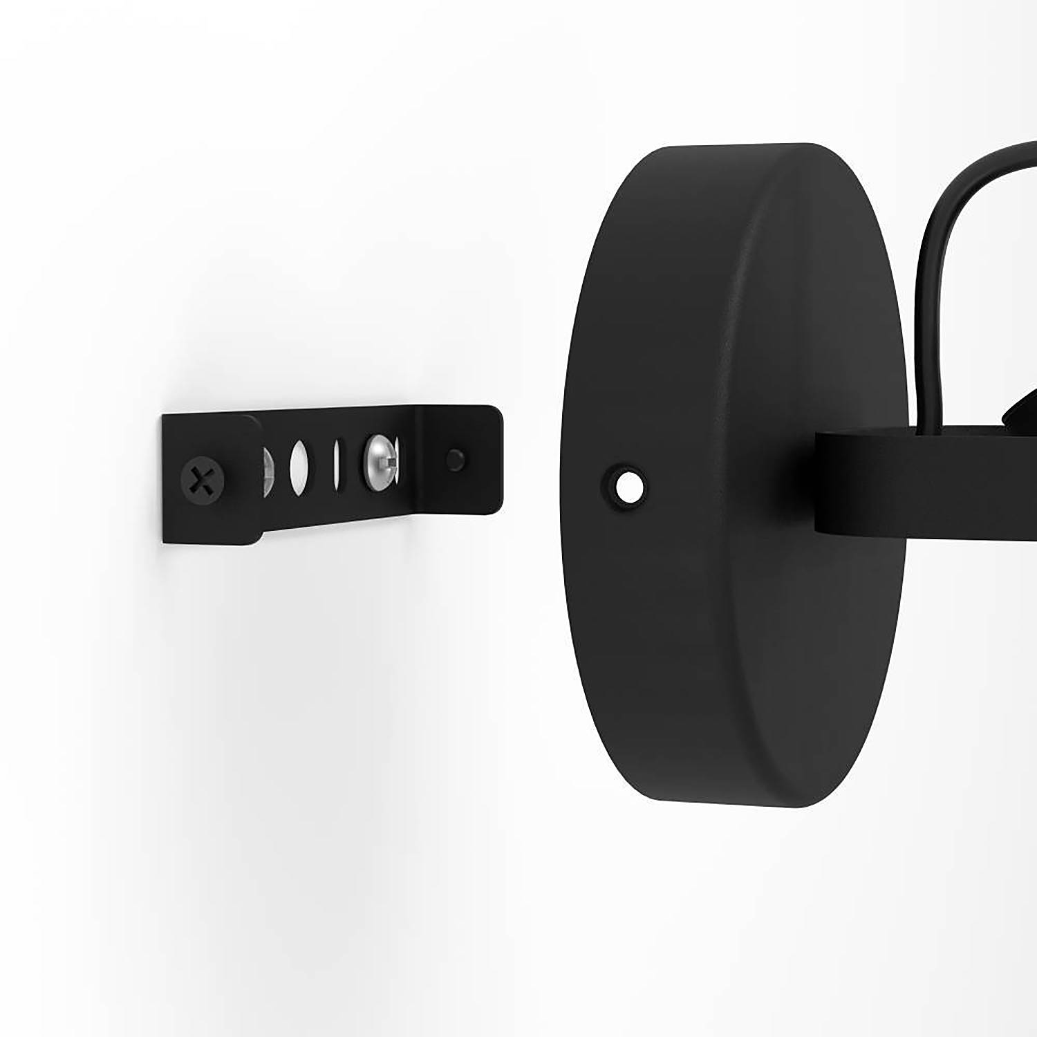 Sorego Wall Lamp Steel 1-light