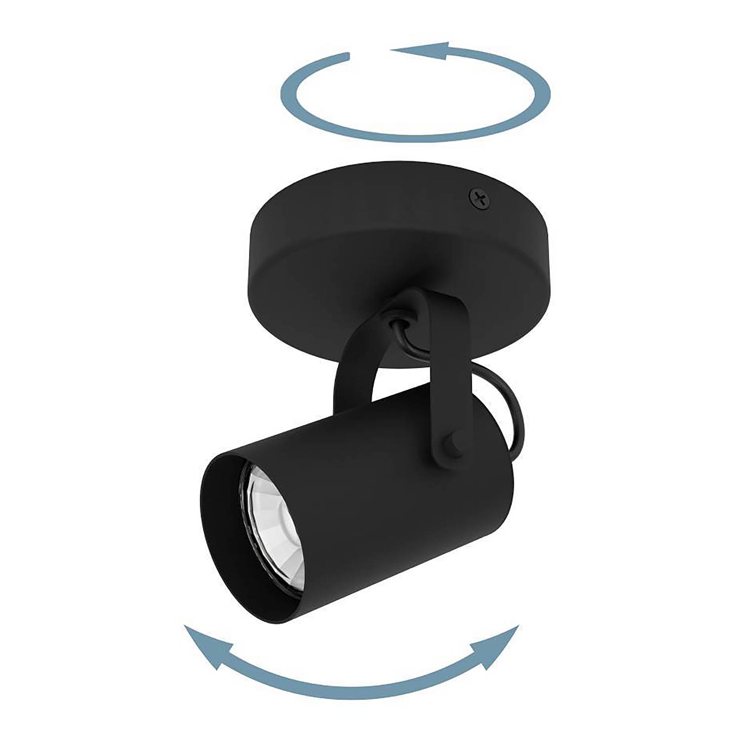 Sorego Wall Lamp Steel 1-light