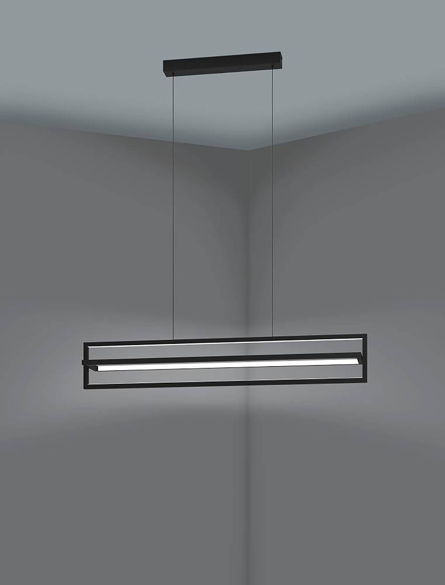 Siberia Pendant Lamp Steel Polycarbonate Single-flame
