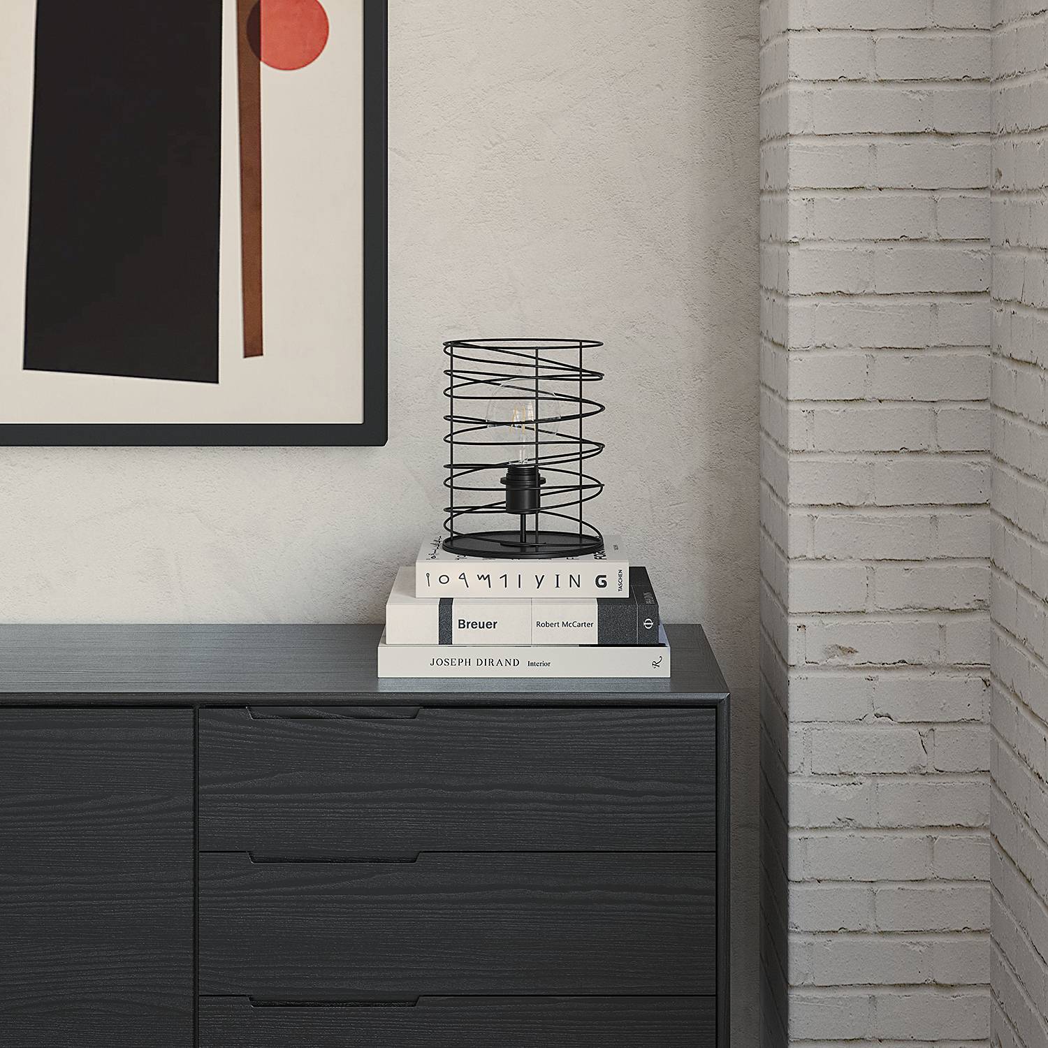 Le Vernet Table Lamp Iron 1-light