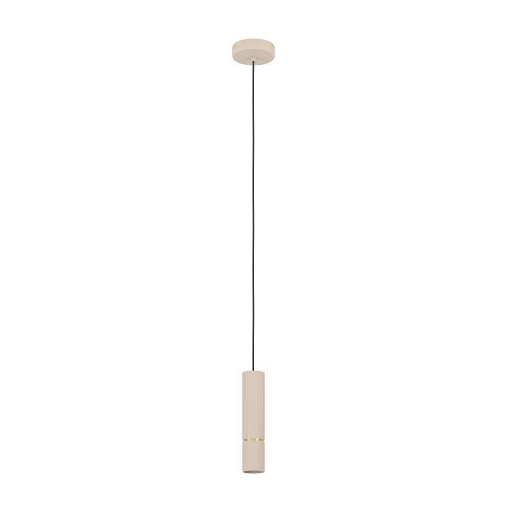 Caminia Type A LED pendant lamp steel 1-light