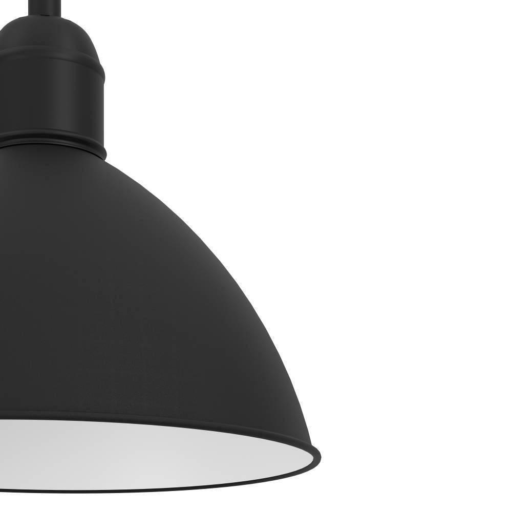 Priddy pendant lamp steel 1-bulb