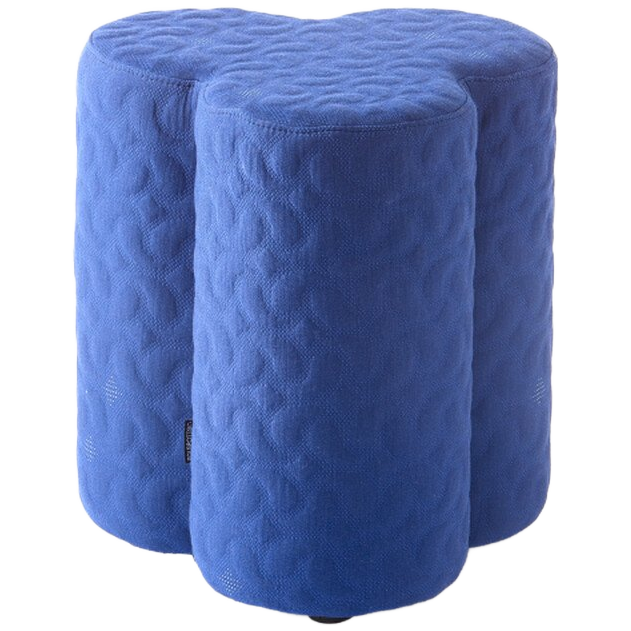 Clover stool Blue