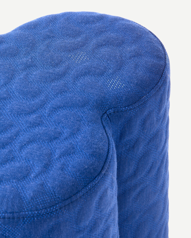Clover stool Blue