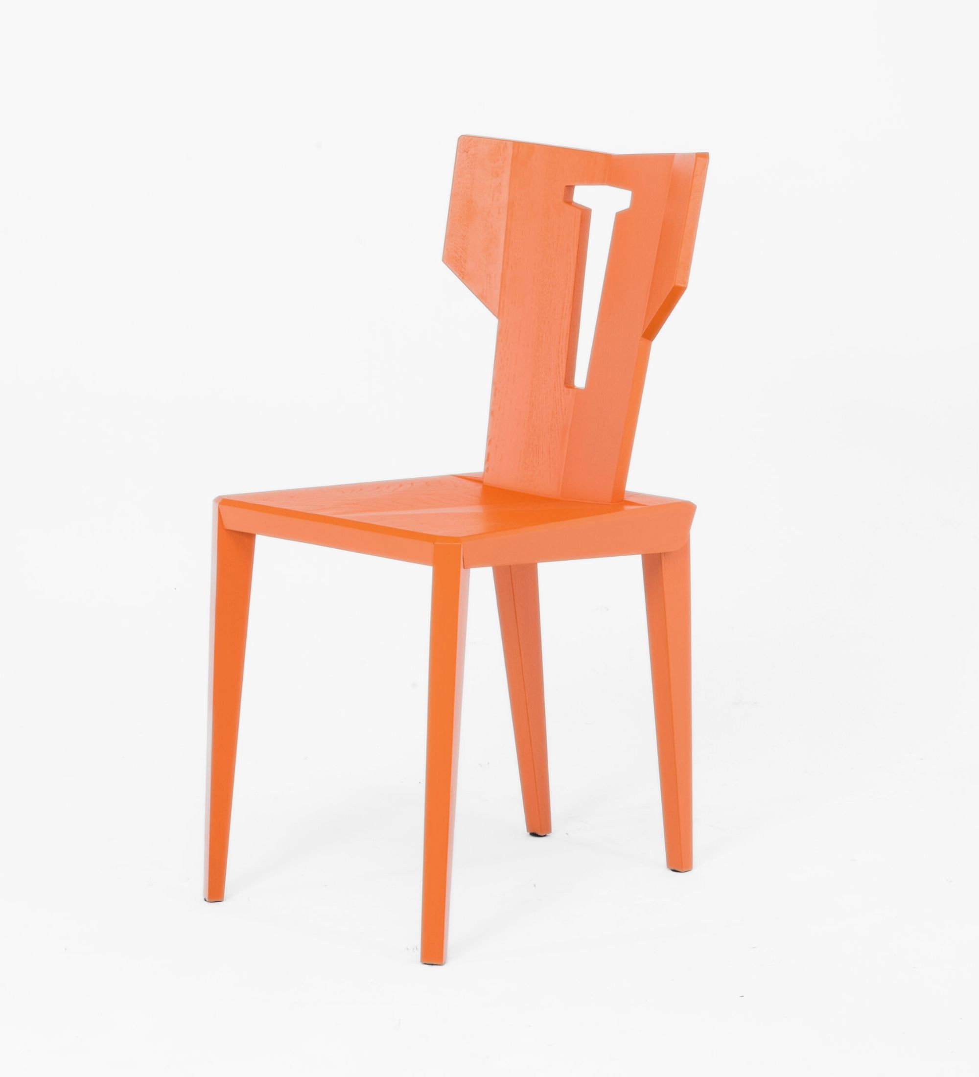 Handmade chair Pegaz Chair Orange