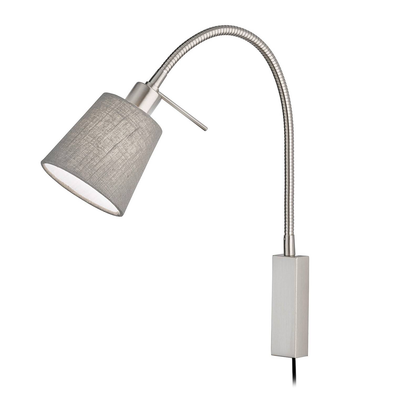 Wolke IV Wall Light	Blended fabric	Iron	1-light