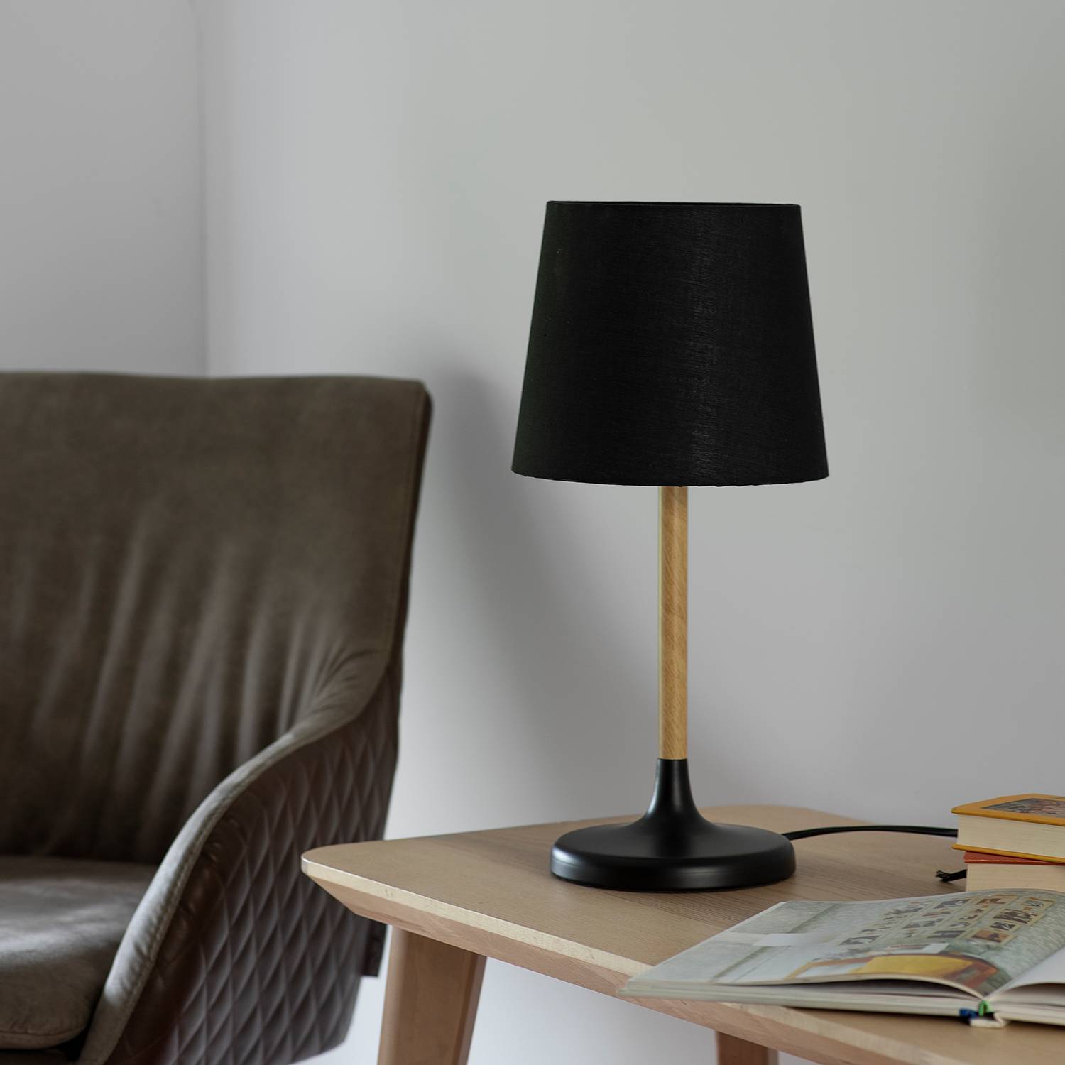 Nima Table Lamp Fabric Iron 1-light