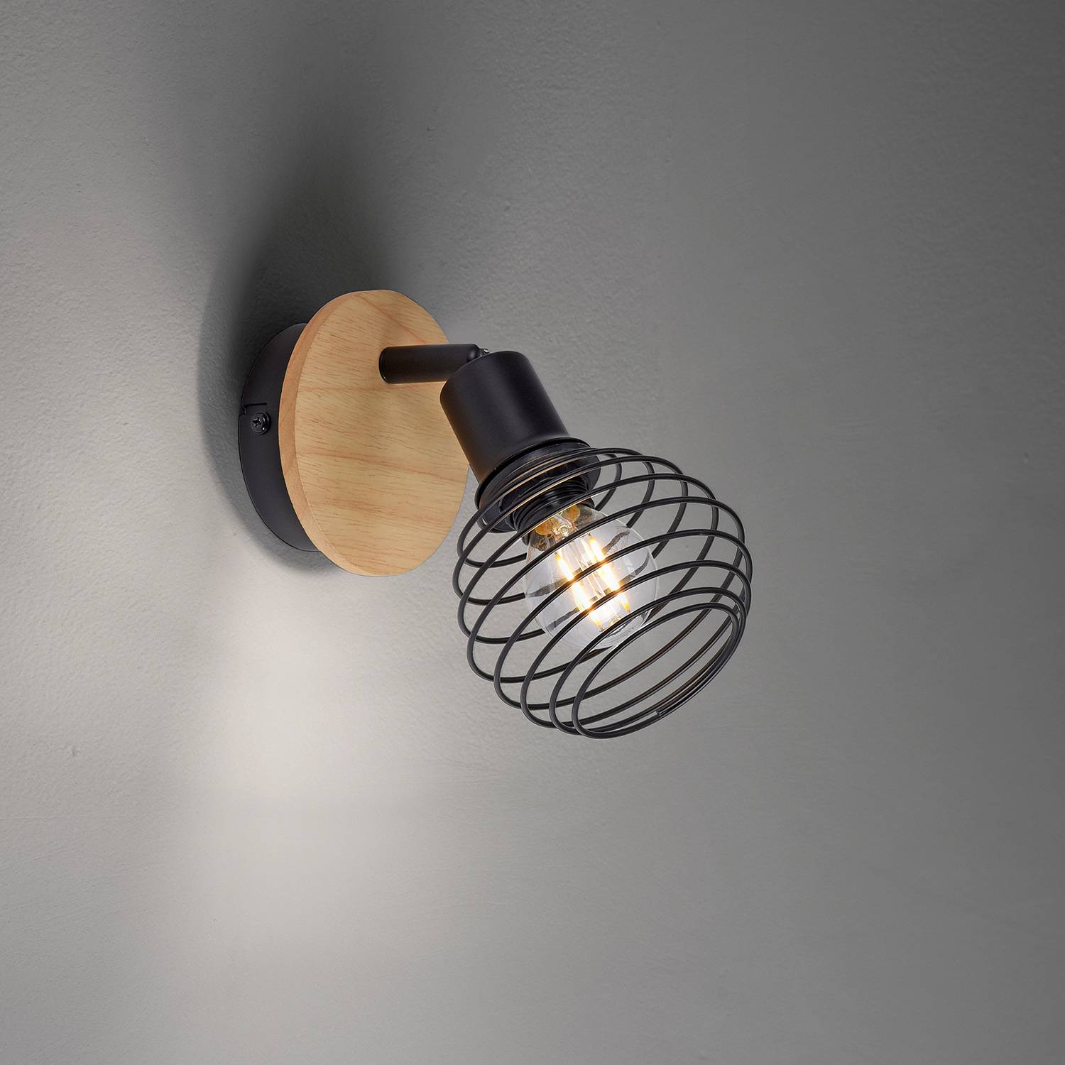 Eugen I Wall and Ceiling Lamp Iron 1-light