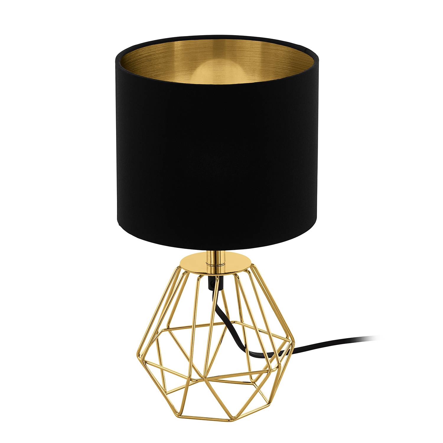 Carlton I Table Lamp Mixed Fabric Steel 1-light
