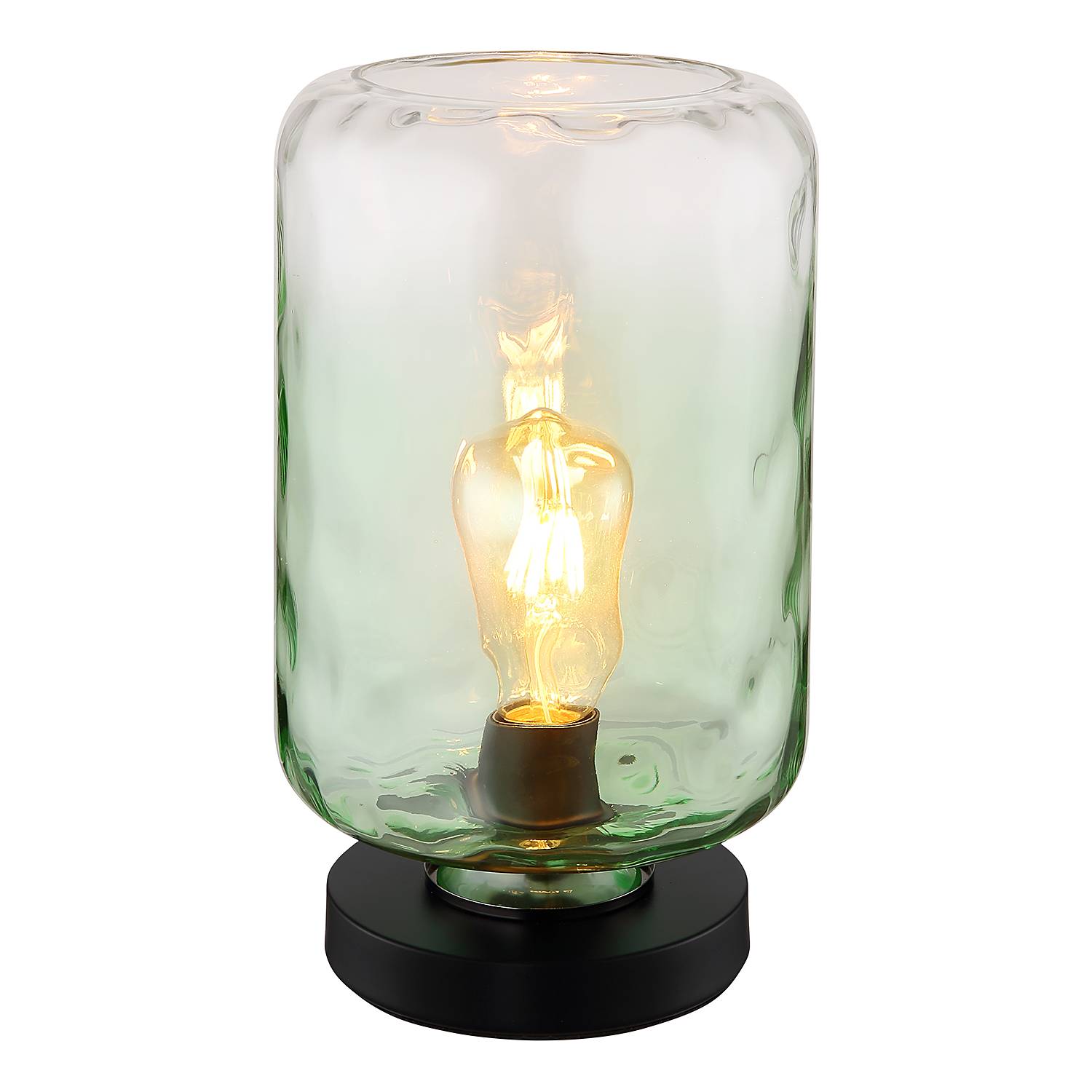 Darina Table Lamp Frosted Glass Iron 1-Light