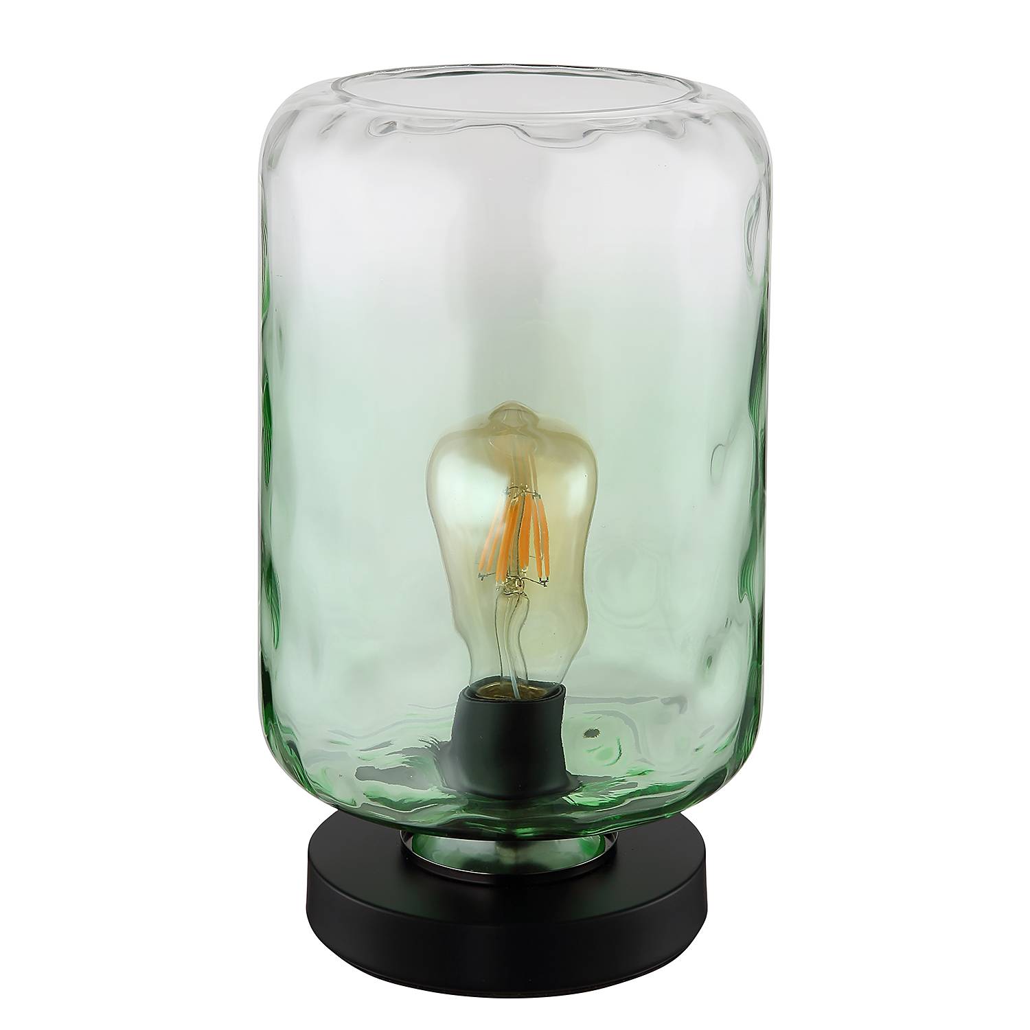 Darina Table Lamp Frosted Glass Iron 1-Light