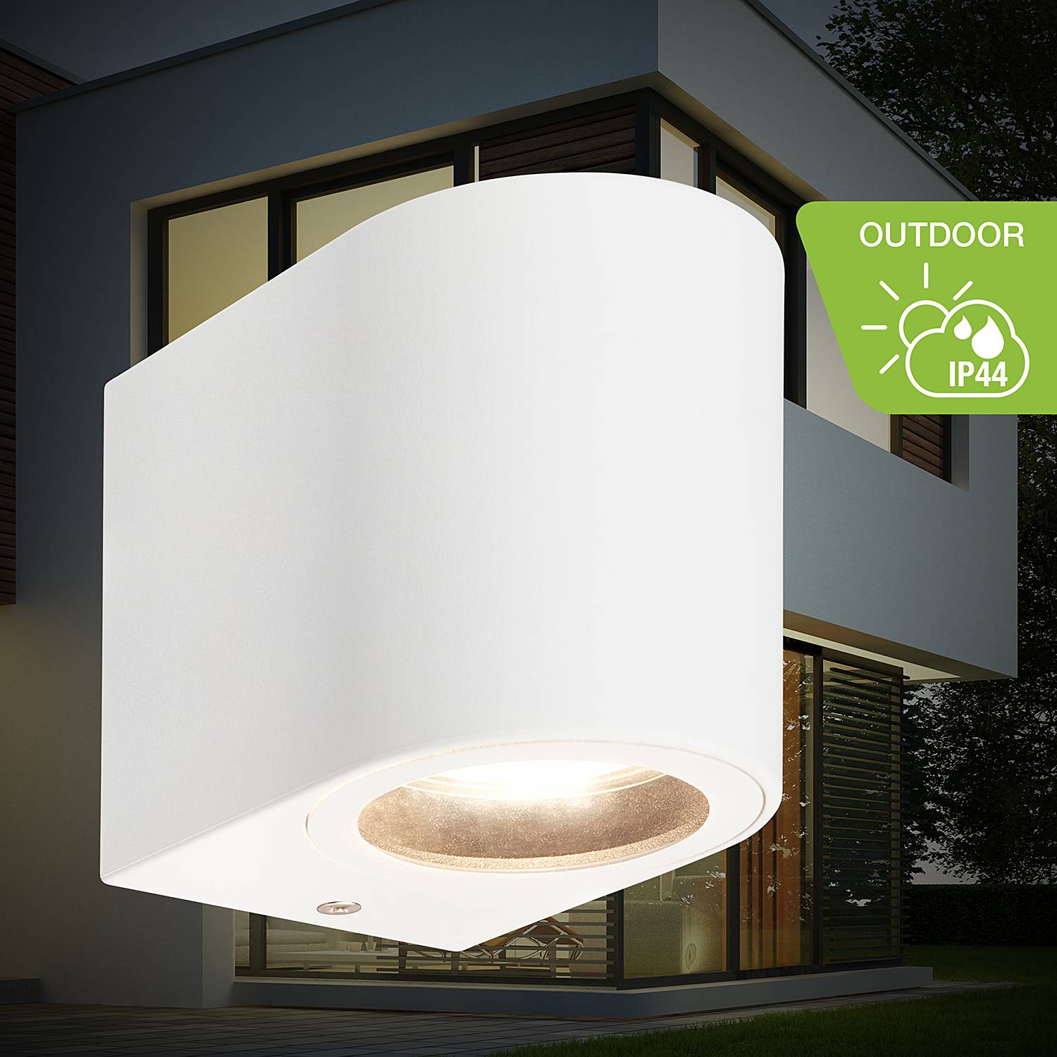 Kjos Wall Lamp Plastic White 1-light