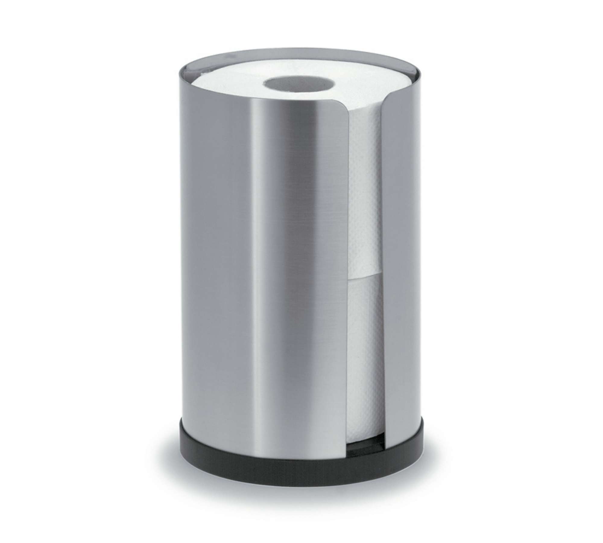 Nexio toilet roll holder stainless steel matte 22 x 13.8 cm 68410