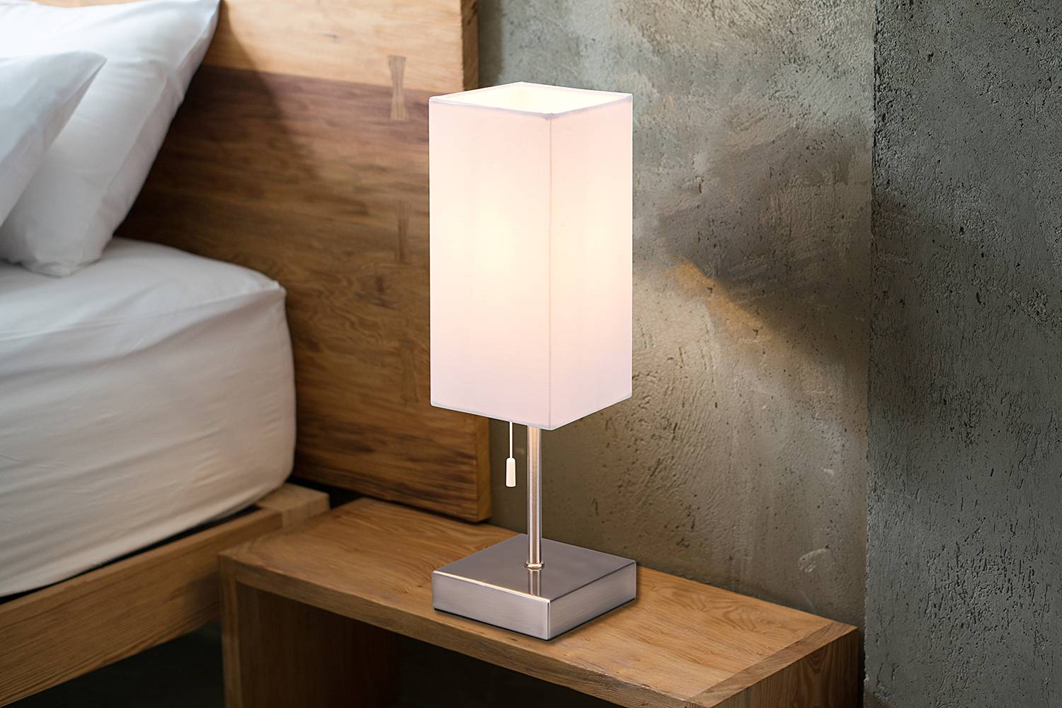 Ole Table Lamp Blended Fabric Iron 1-Light