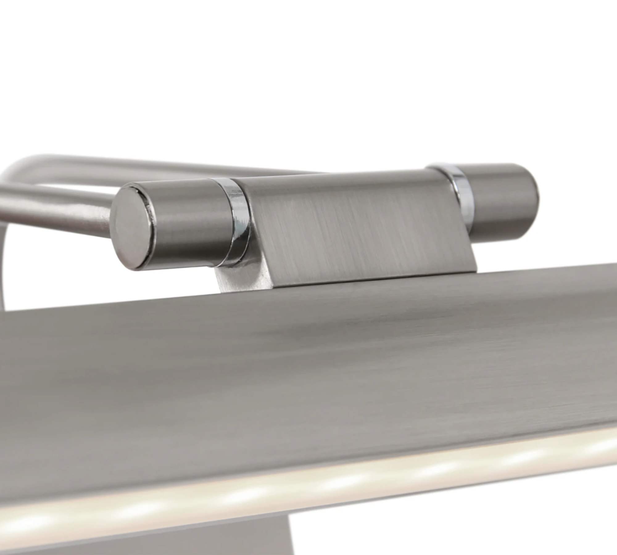 LED-Wandleuchte 1-flammig Metall Kunststoff Silber