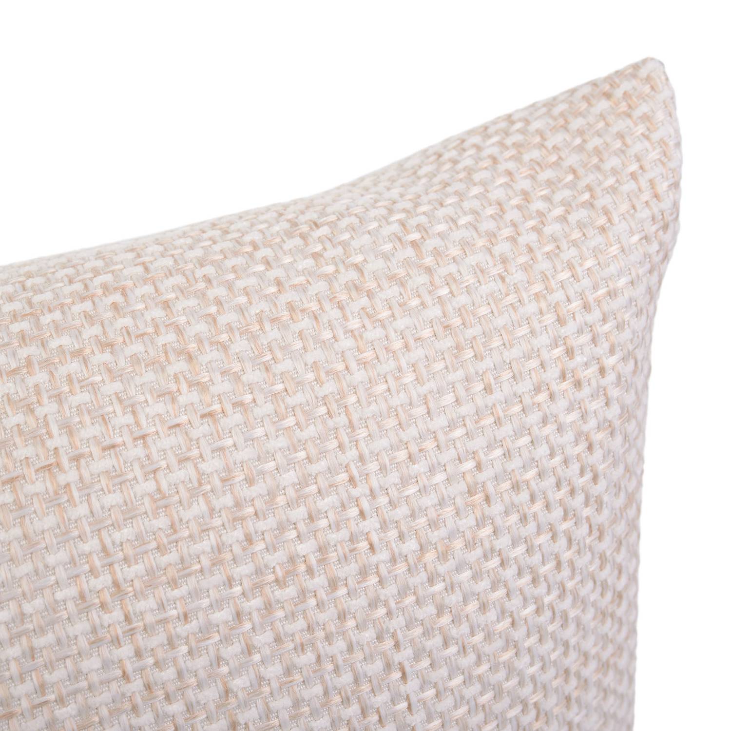 2x Dallas Pillowcase Synthetic Fiber Cashmere 40 x 40 cm