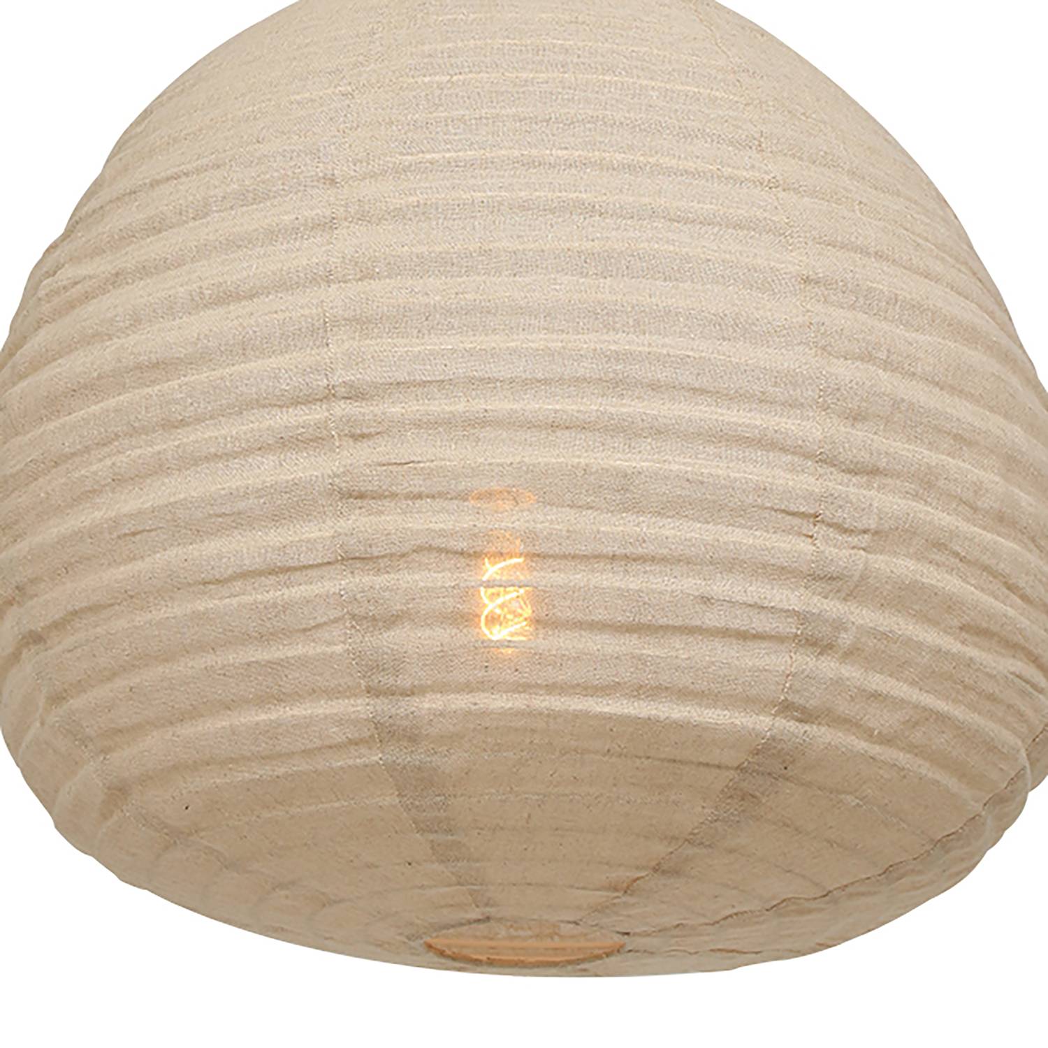 Bangalore II Pendant Lamp Mixed Fabric Iron Single-flame