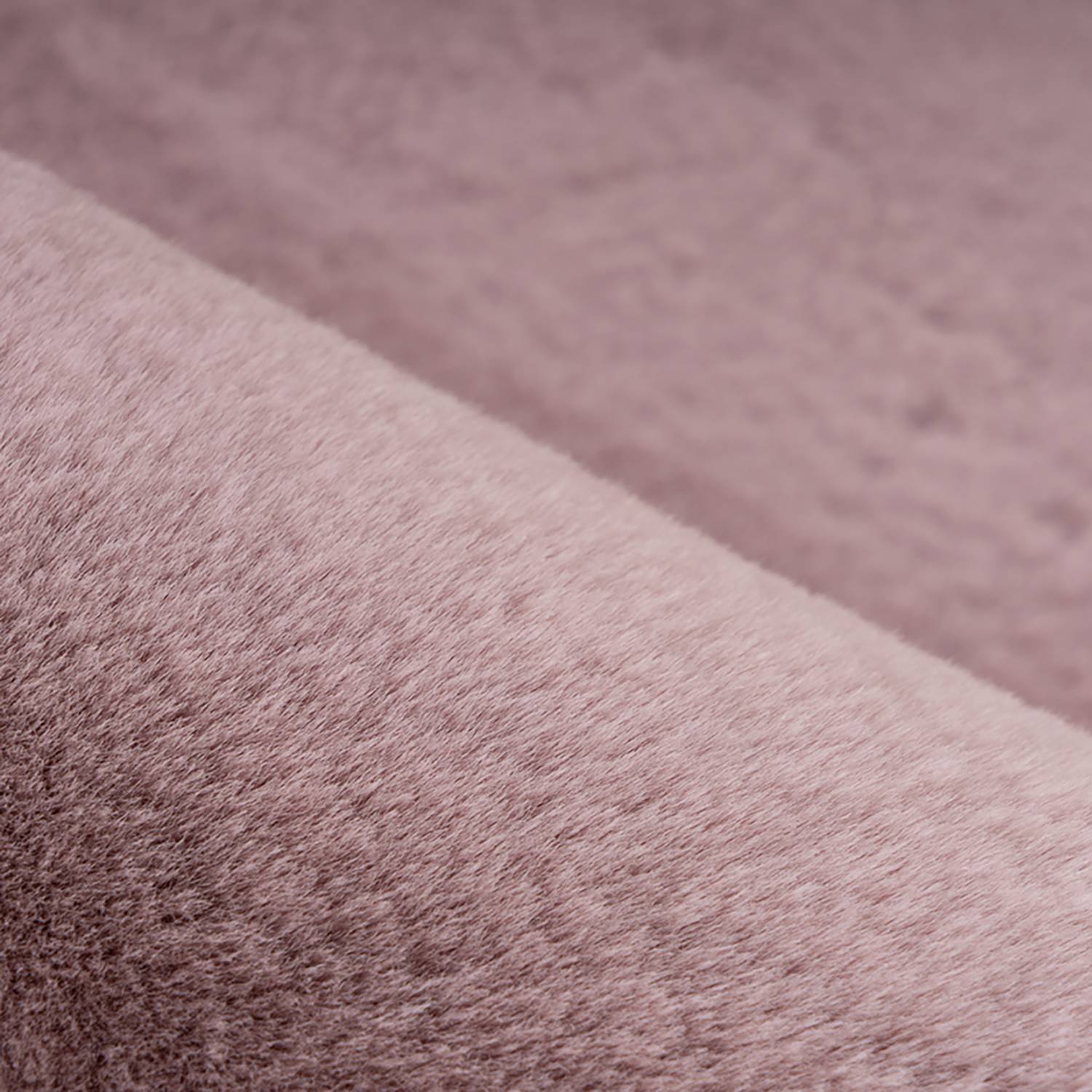 Shaggy rug Rabbit Light Pink Ø 120cm