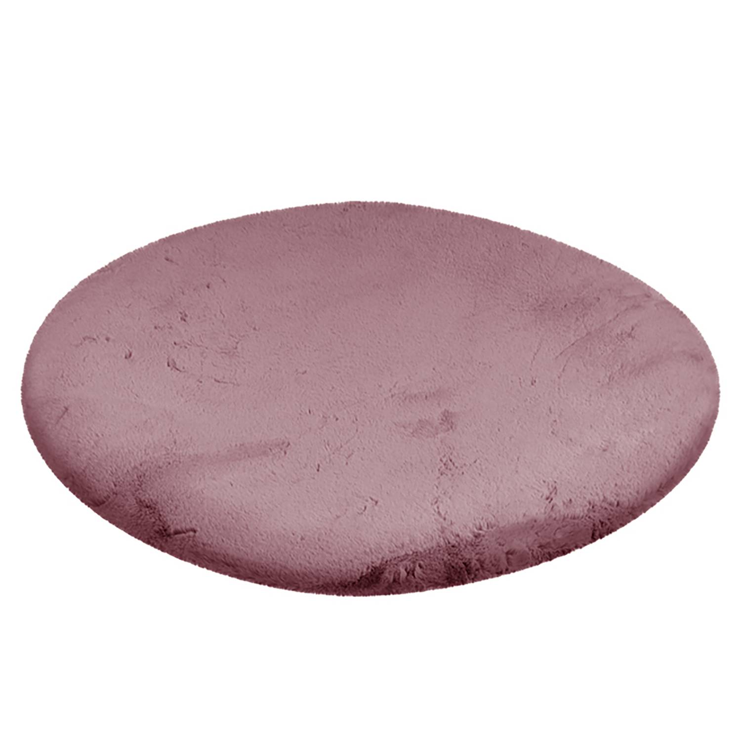 Shaggy rug Rabbit Light Pink Ø 120cm