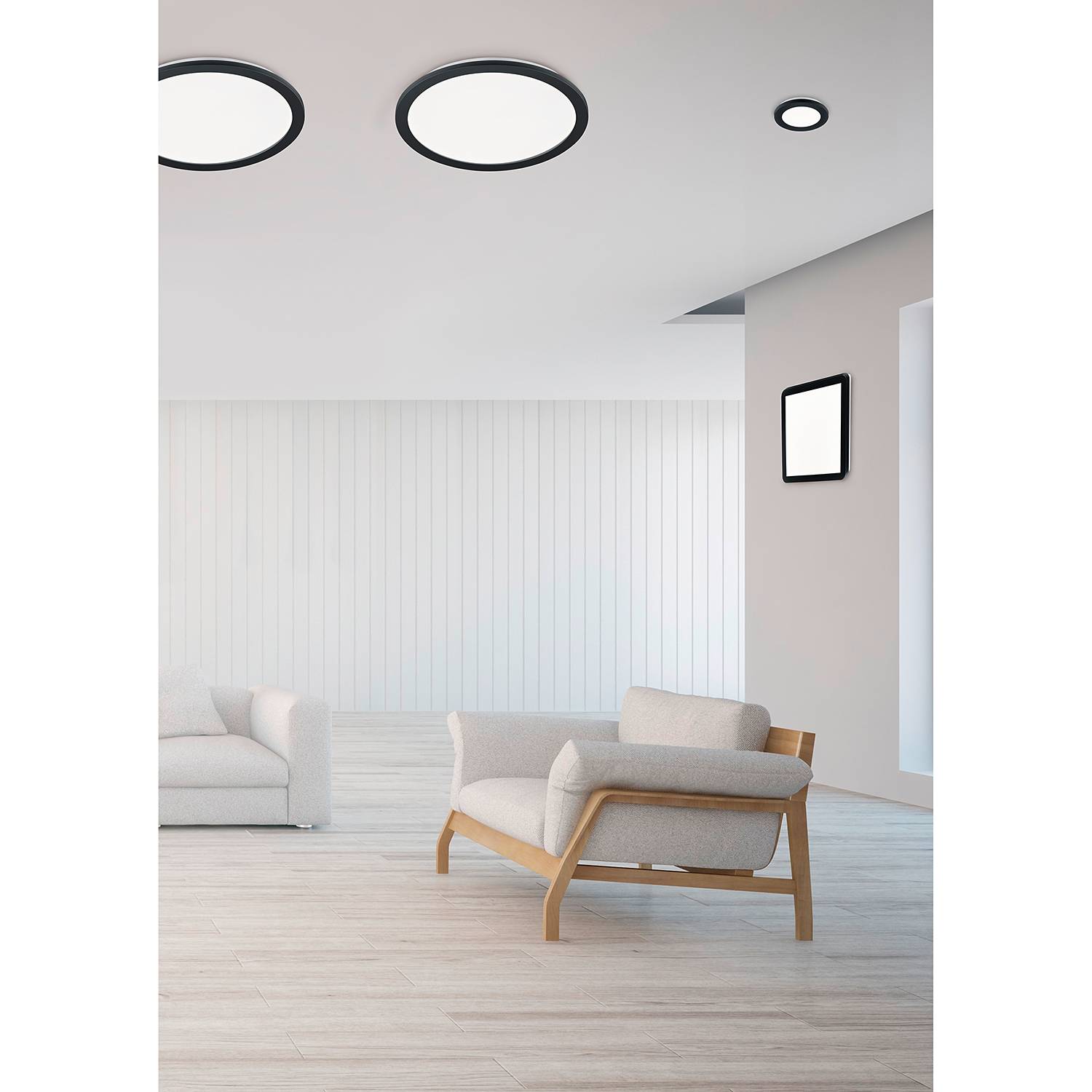 Ceiling light Camillus II Black