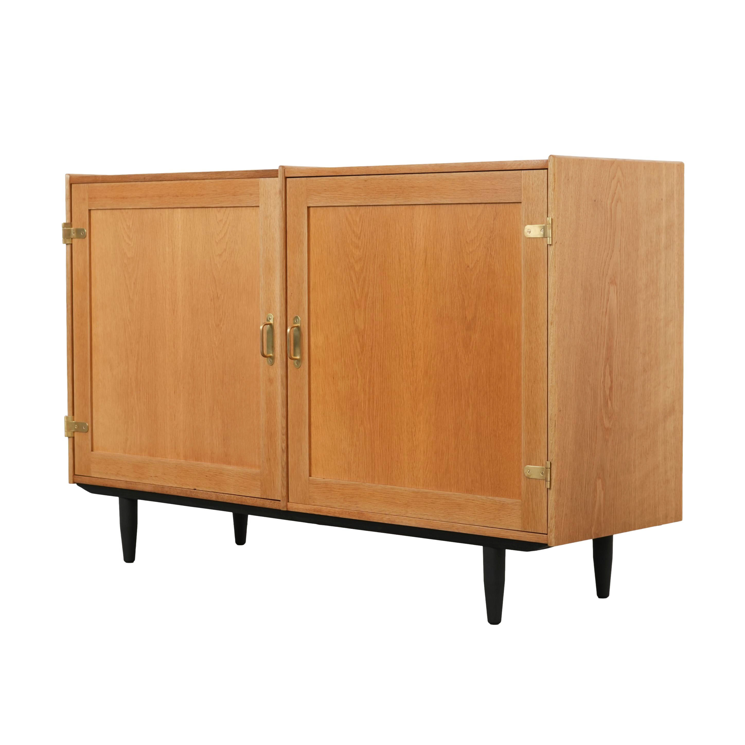 Cabinet ash wood 1970s