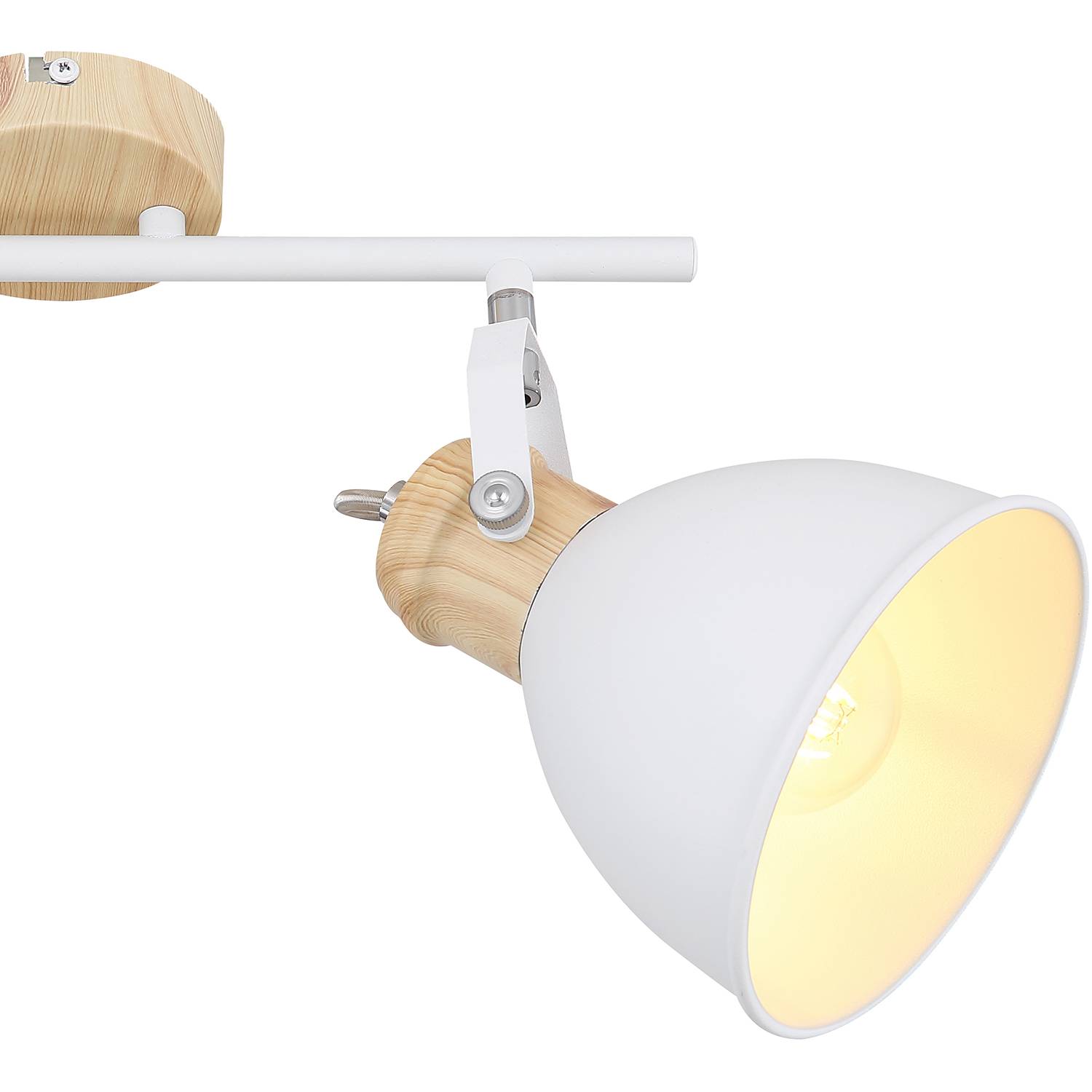 Wiho I Ceiling light iron 2-flame