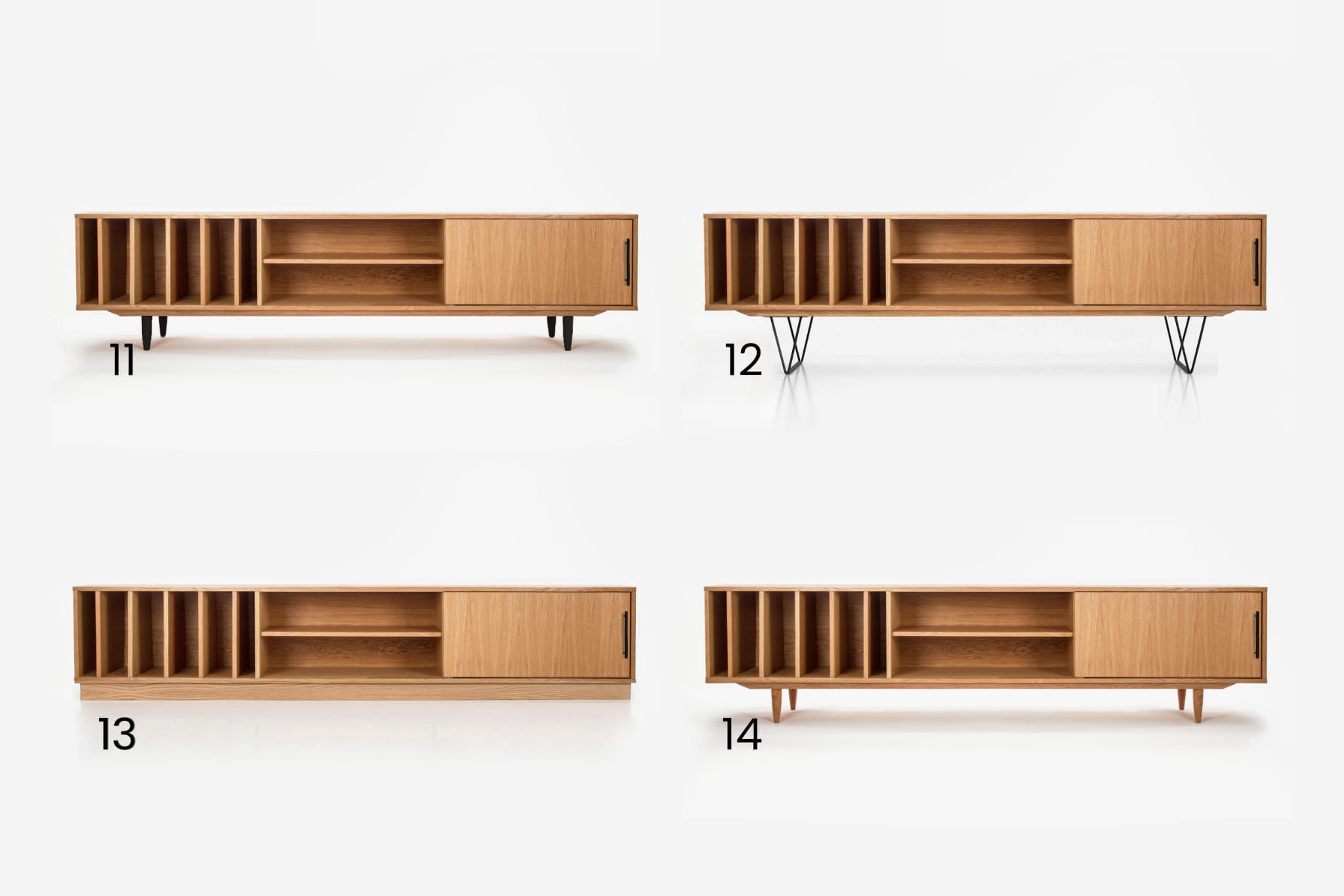 Oak Sideboard Brown