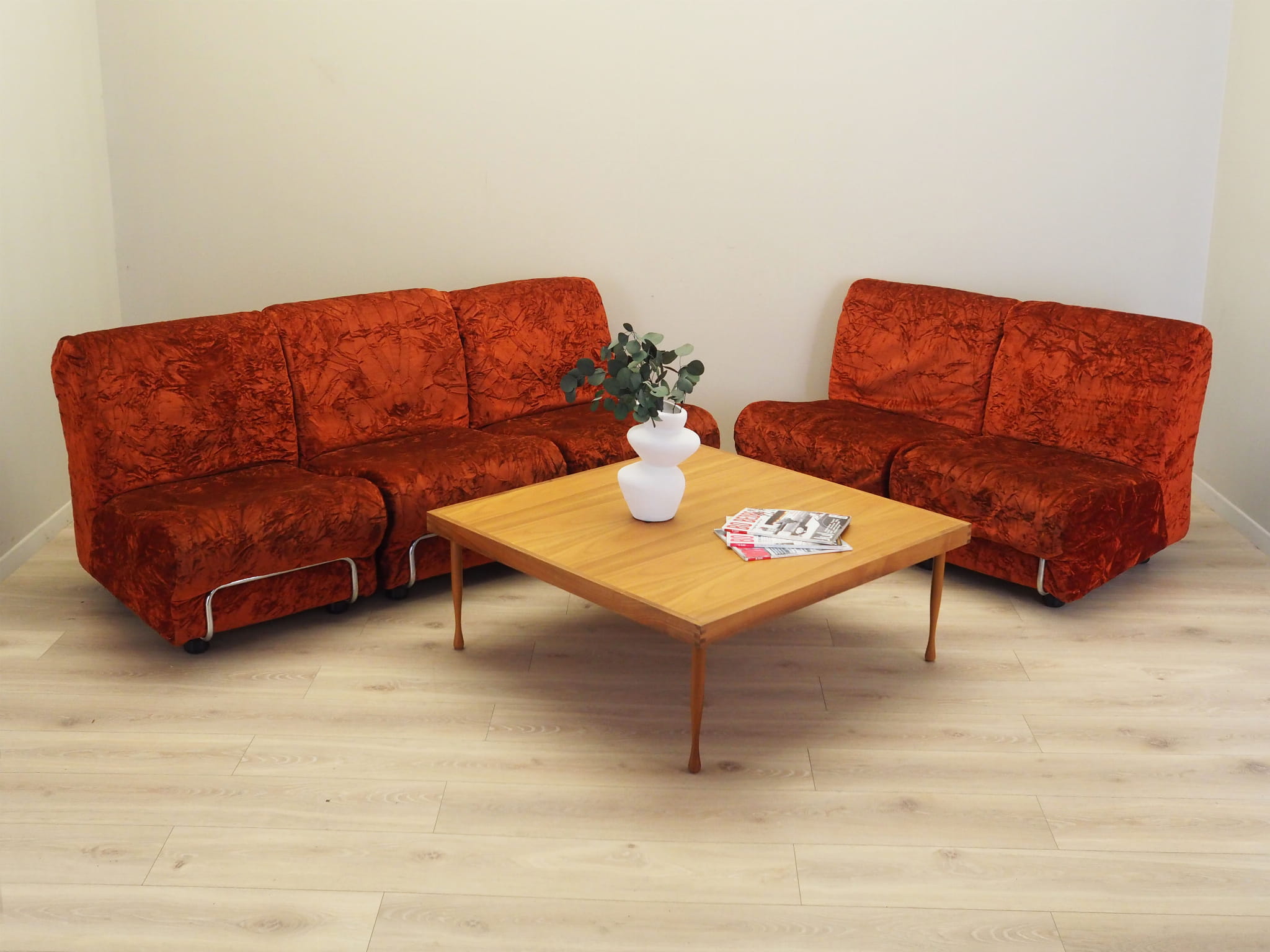 Mahogany Tisch 1970 Jahre
