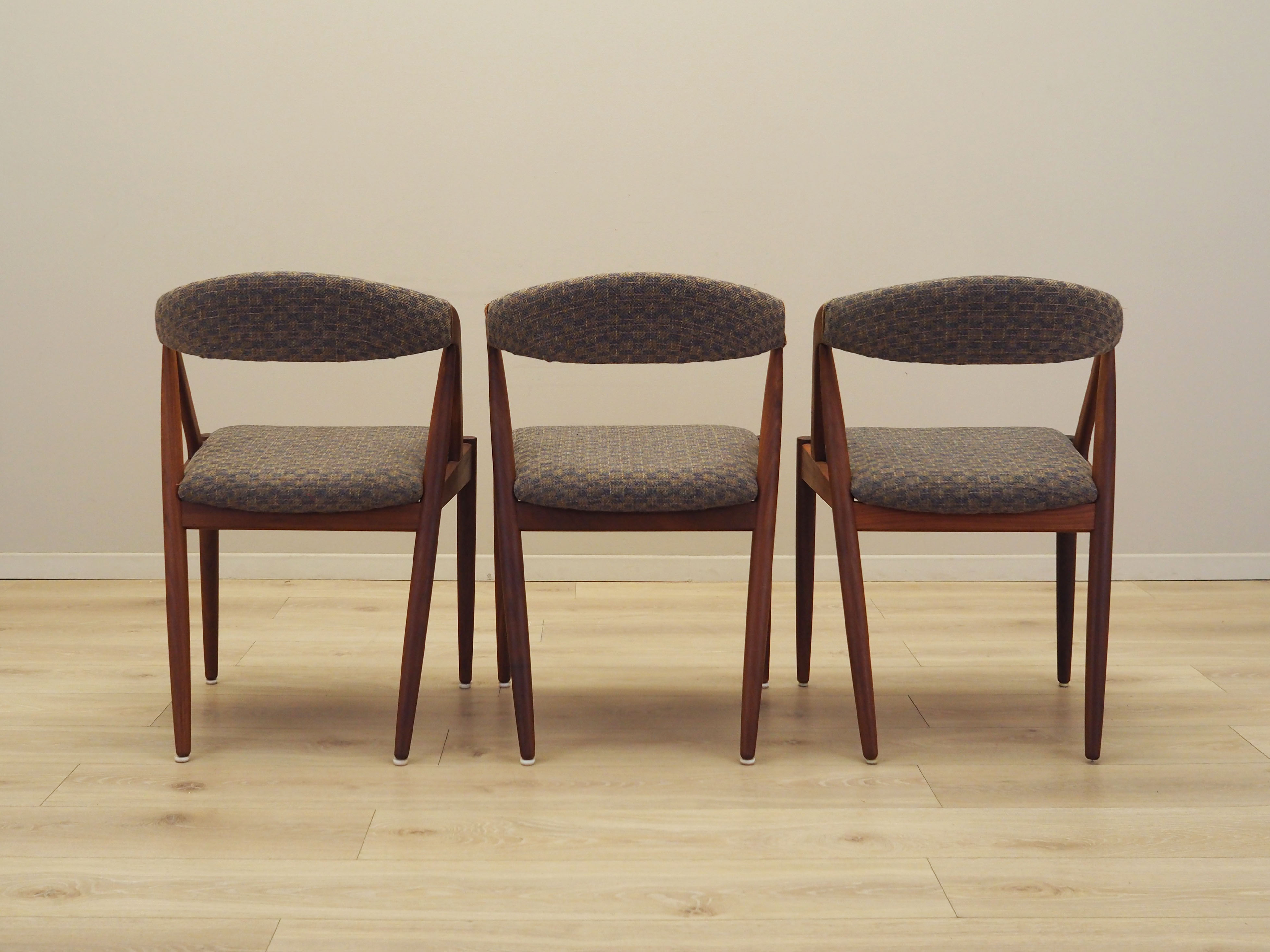 3x No. 31 dining chair teak 1970s