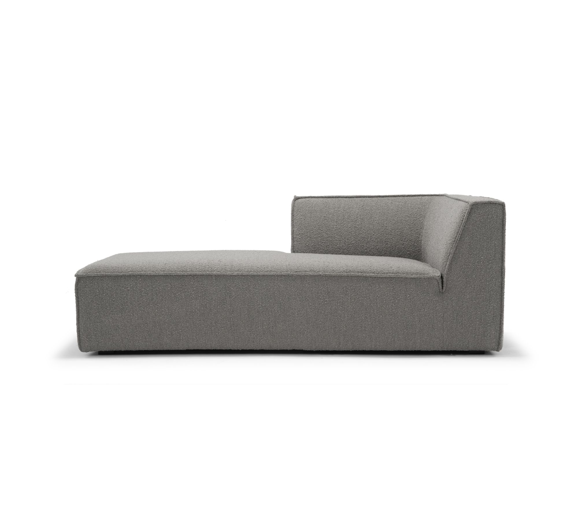 Dane 1-Seater Recamier Left Maya Warm Grey